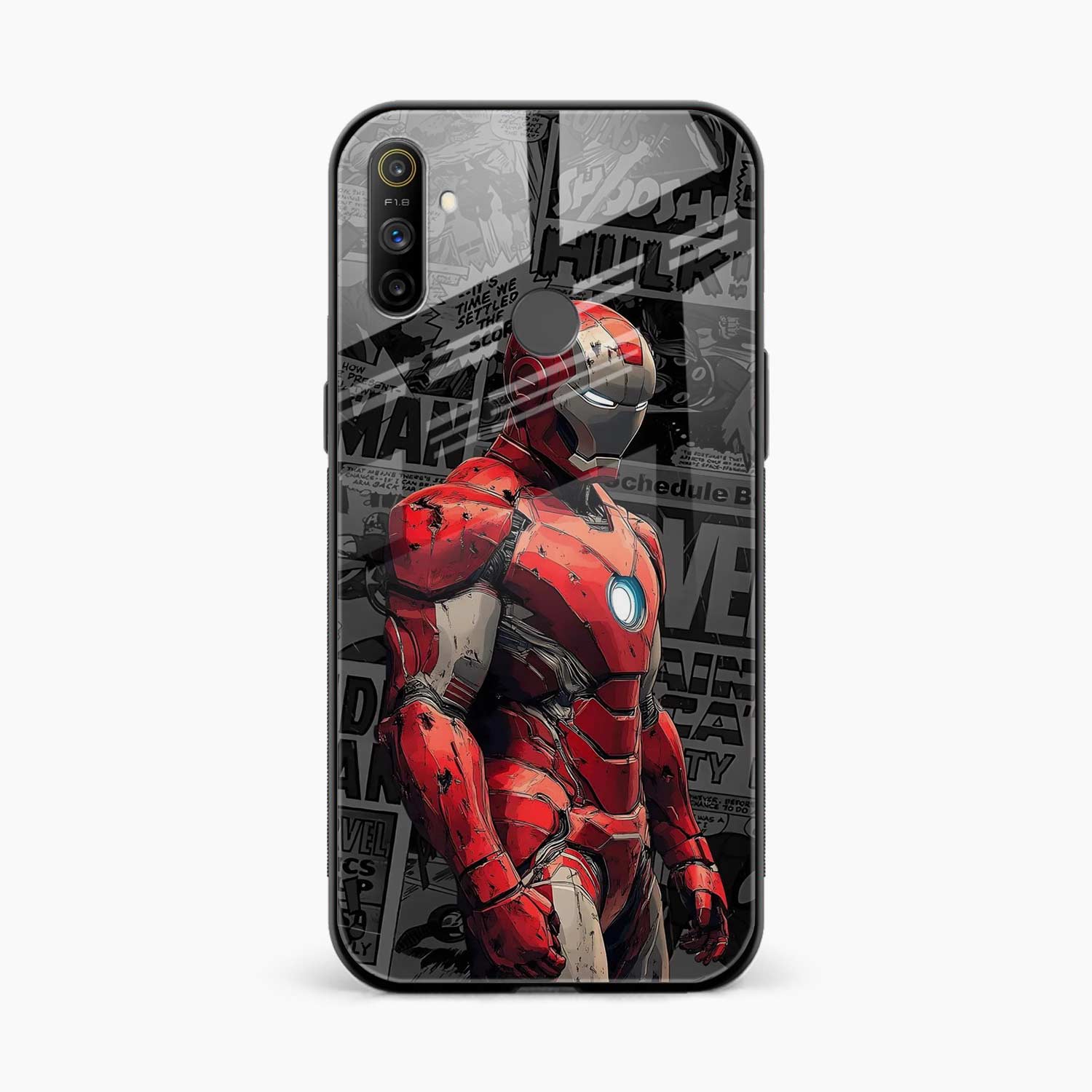 Iron Man Realme Narzo 10a Back Cover