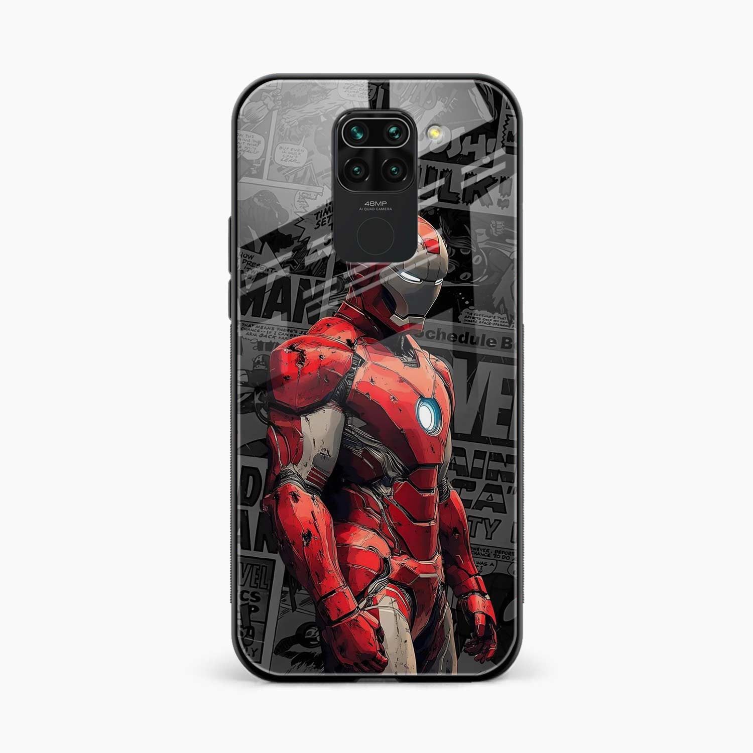 Iron Man Redmi Note 9 Back Cover