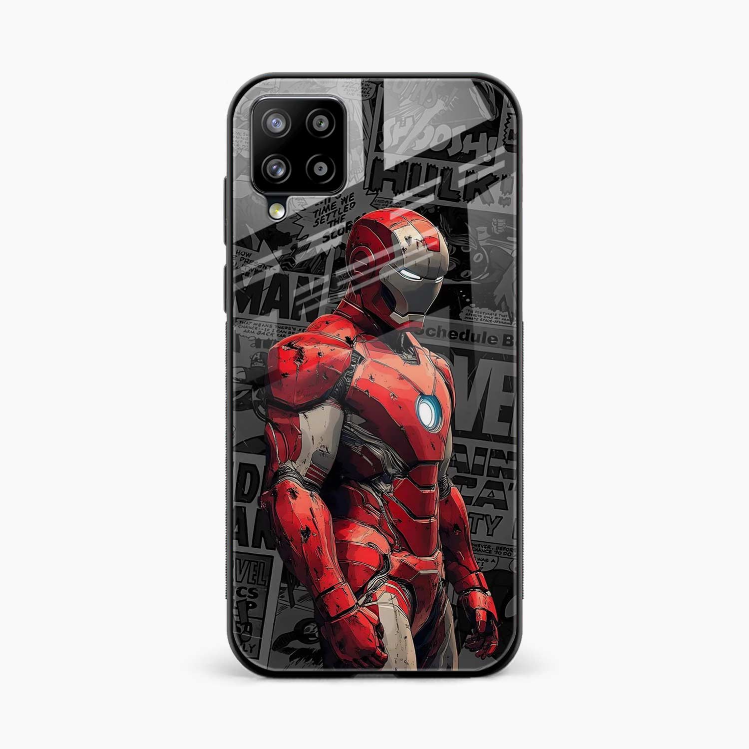 Iron Man Samsung A12 Back Cover