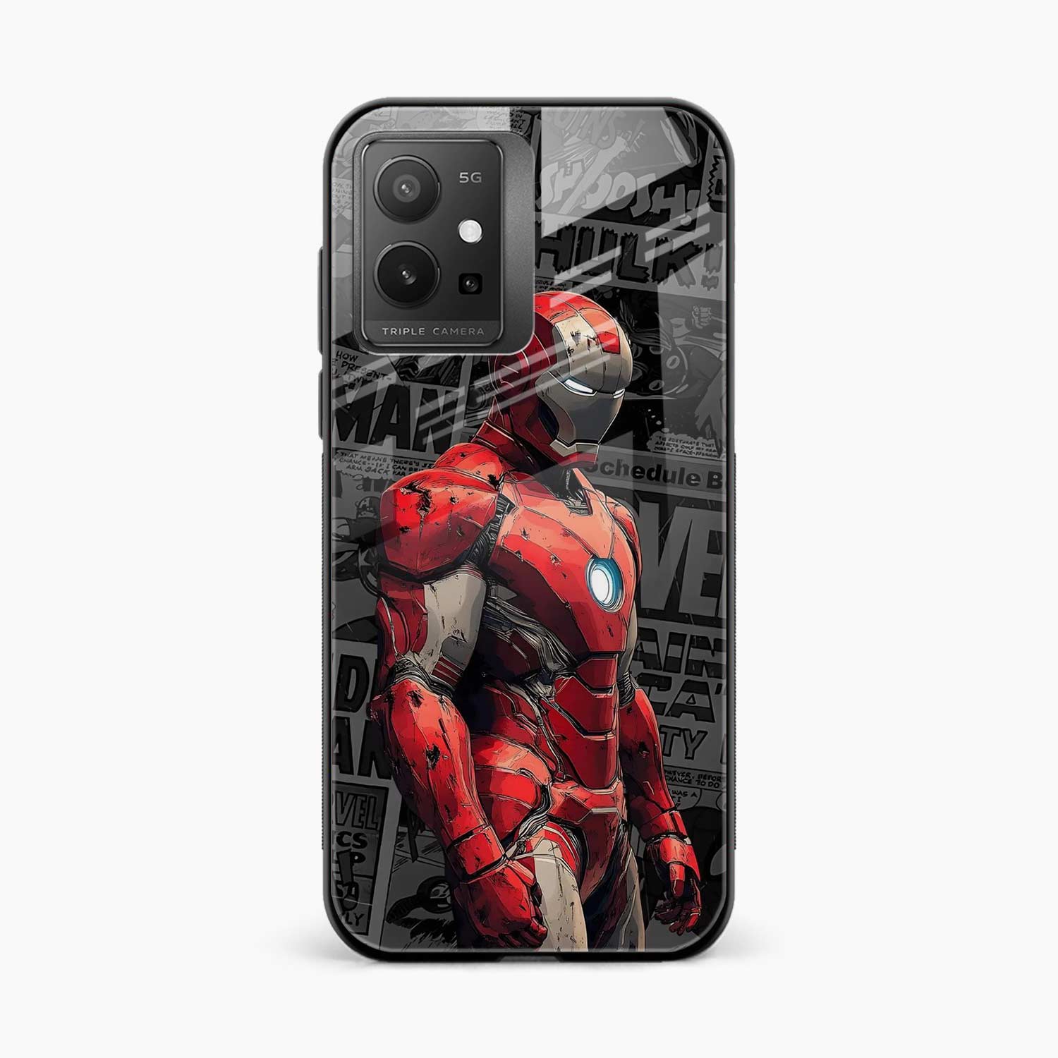 Iron Man Vivo Y75 5G Back Cover