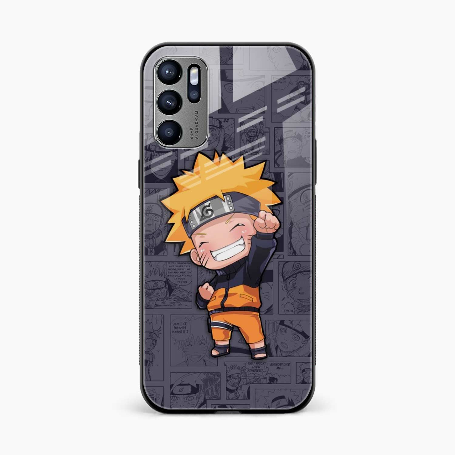 Kid Naruto Oppo Reno 6 Pro Back Cover