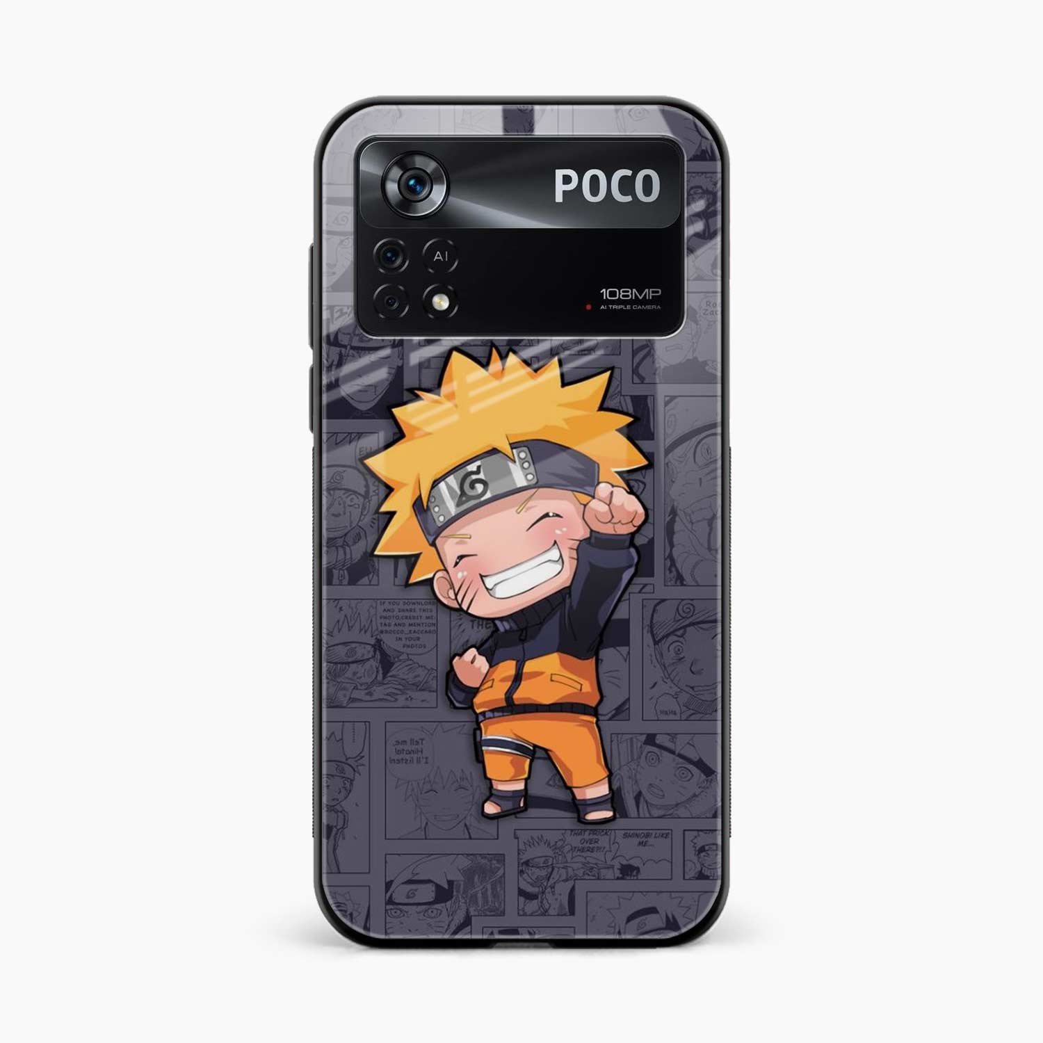 Kid Naruto Poco X4 Pro 5G Back Cover