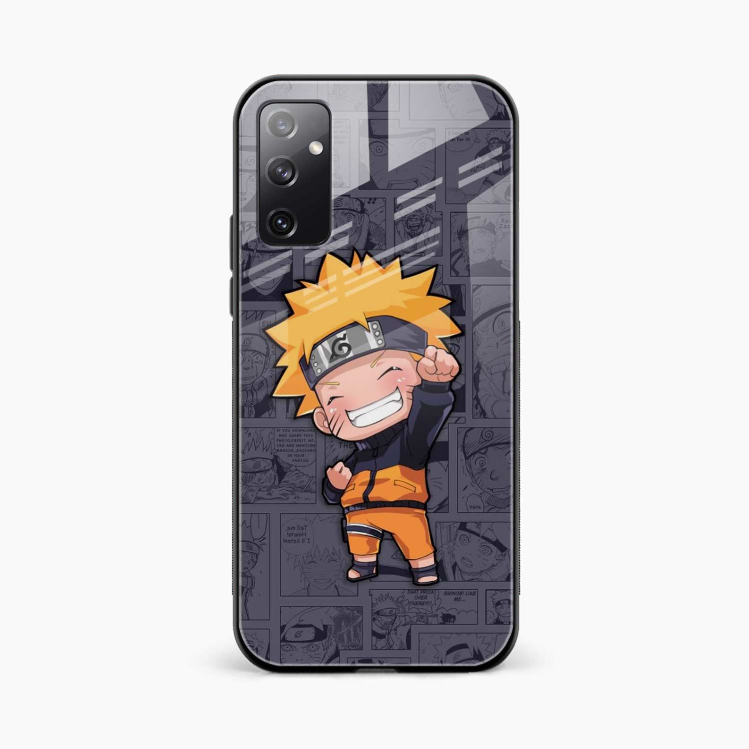 Kid Naruto Samsung M52 Back Cover