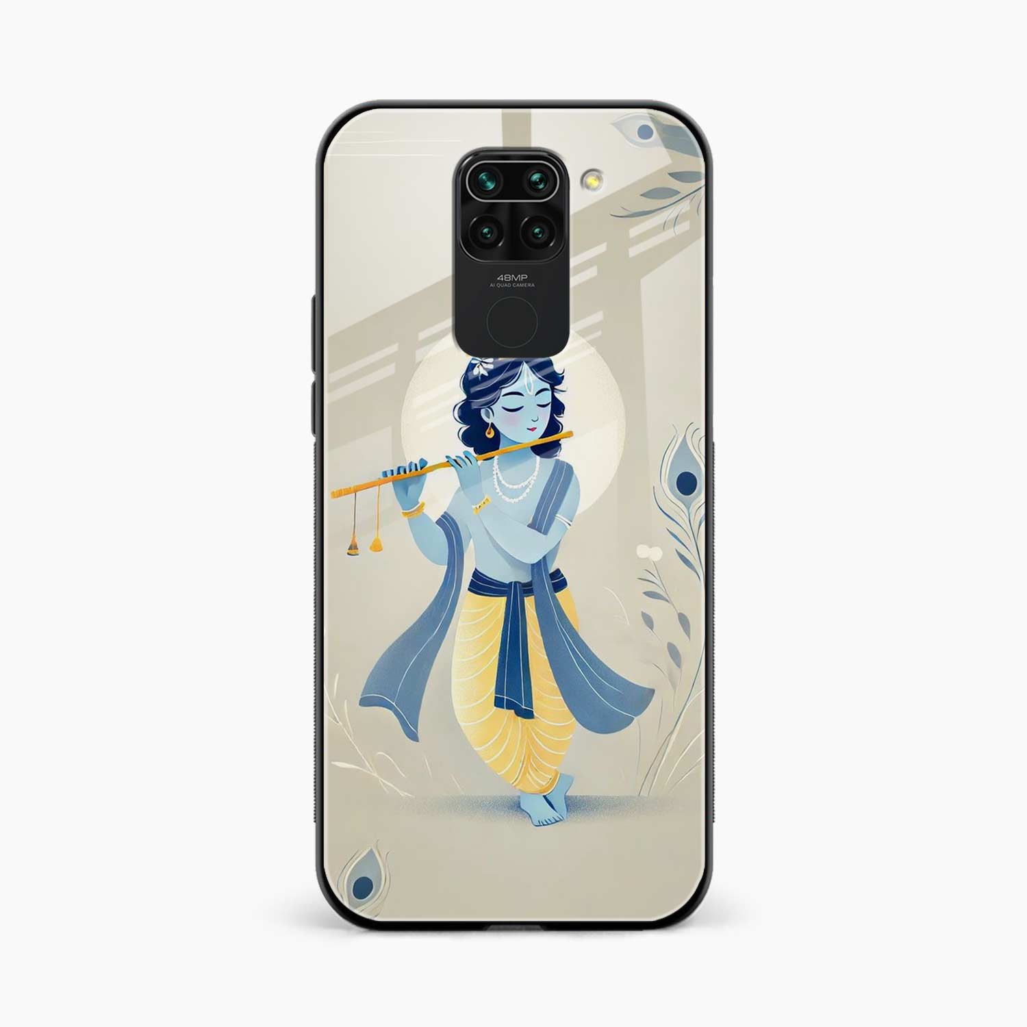 Lord Krishna Redmi Note 9 Back Cover