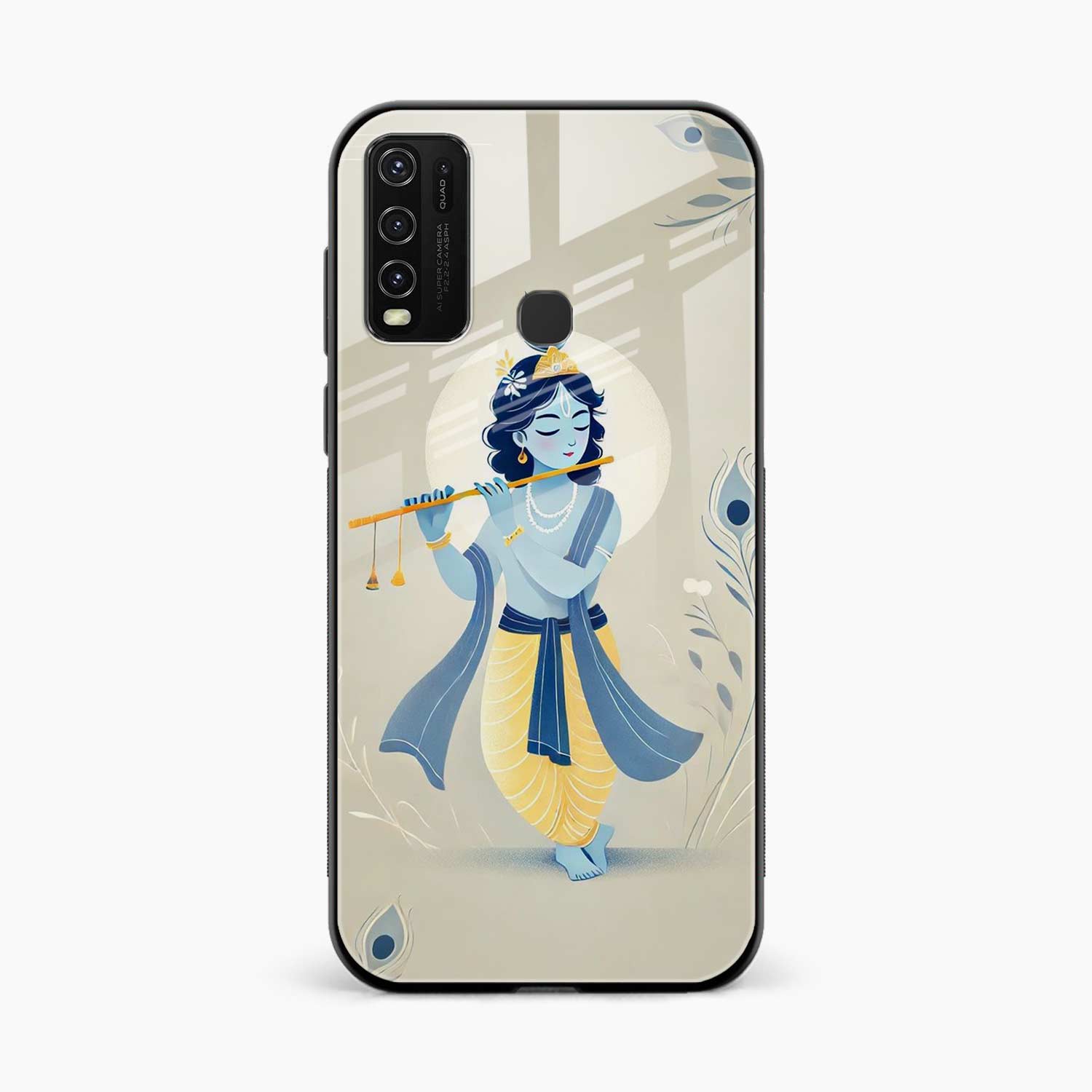 Lord Krishna Vivo Y30 Back Cover