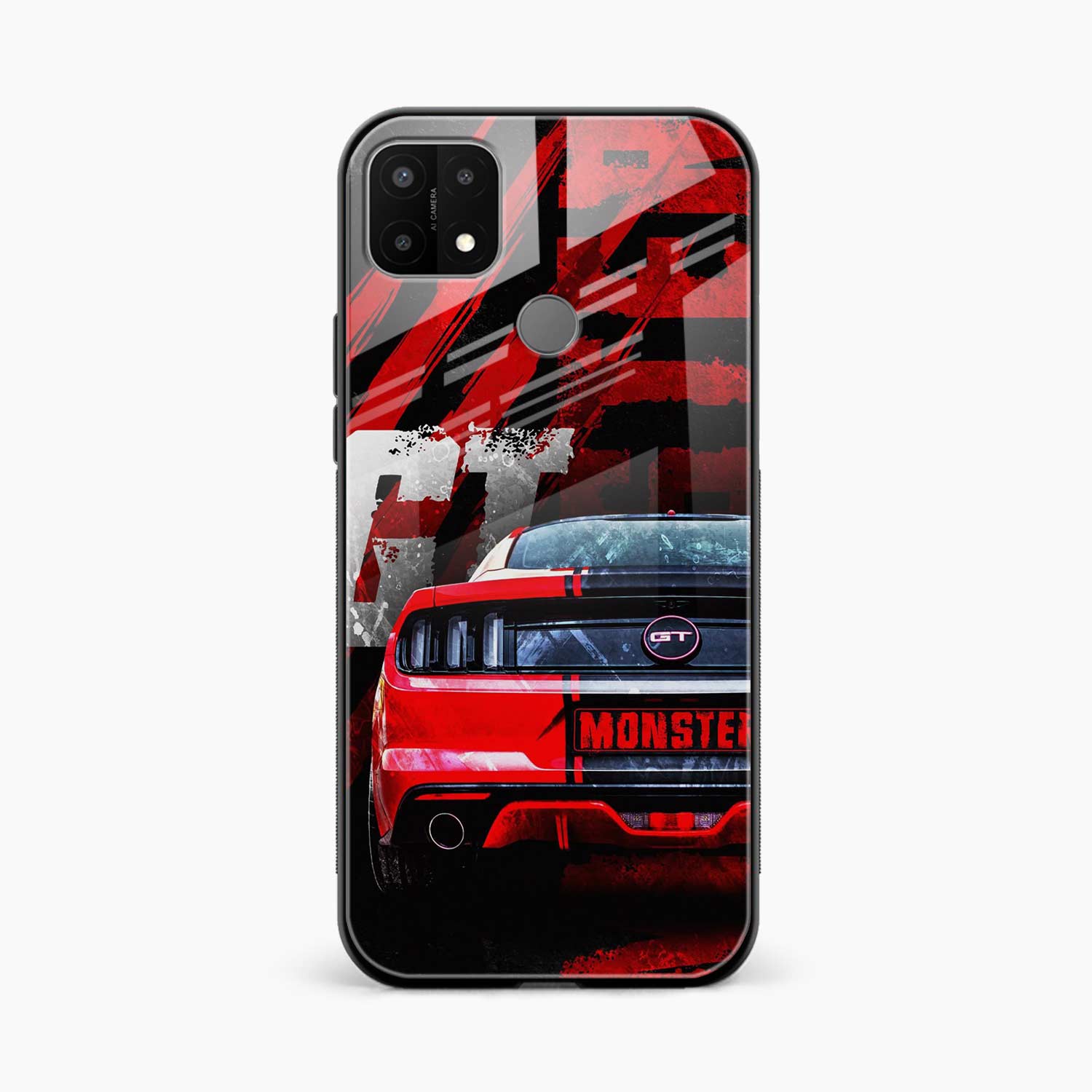 Mustang Oppo A15s Back Cover