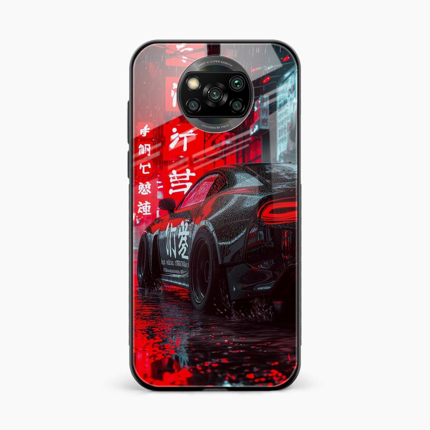 Sports Car Poco X3 Pro Back Cover