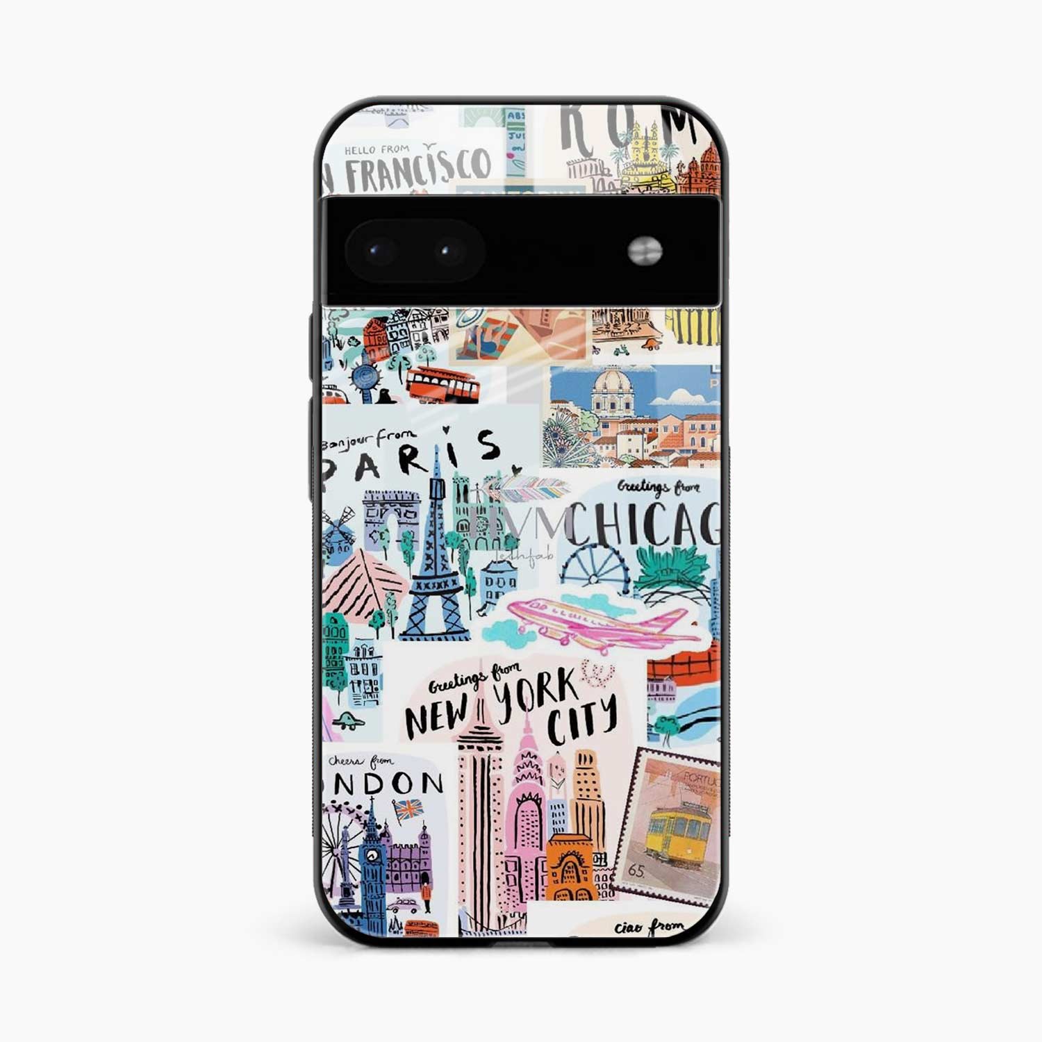 Traveler Google Pixel 8A Back Cover