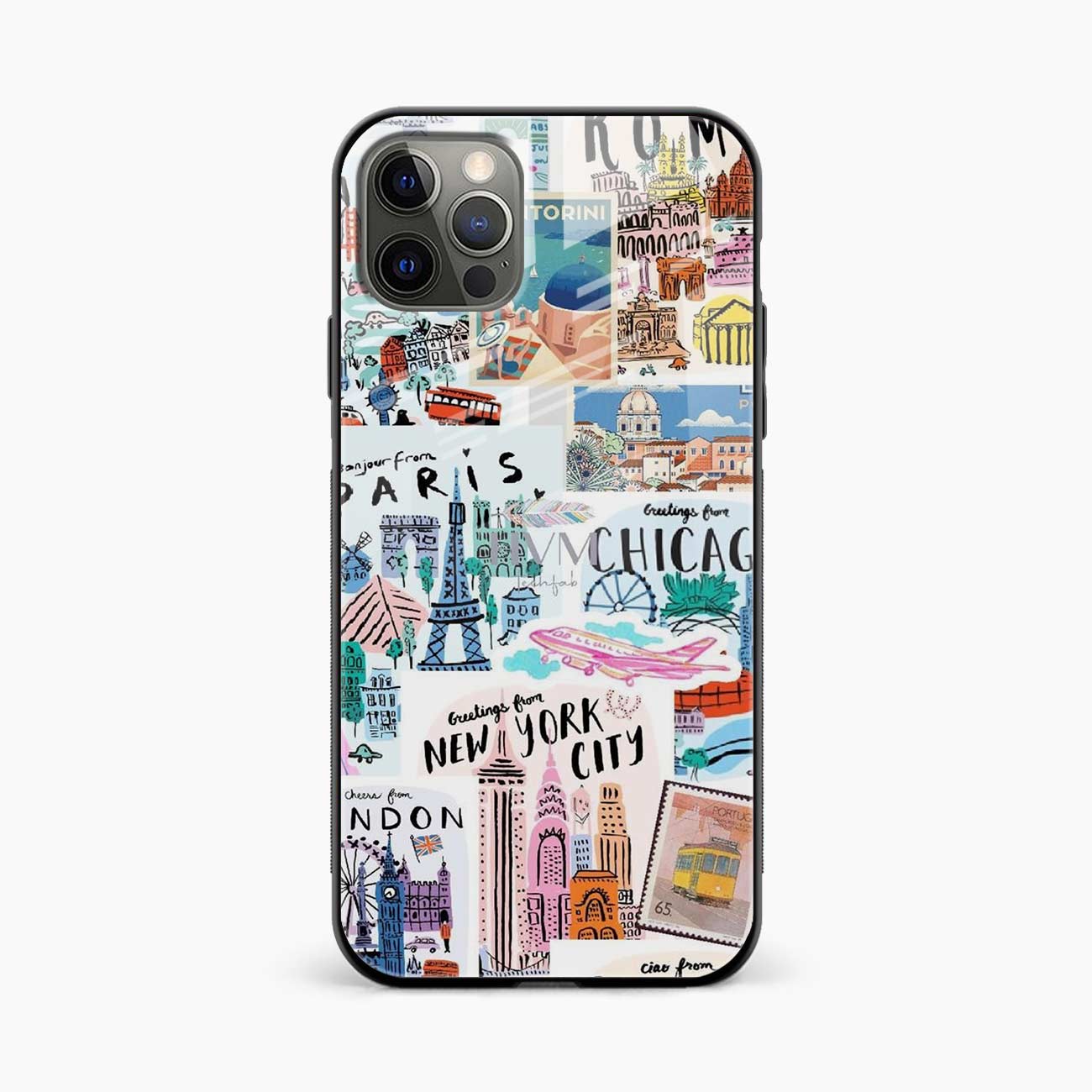 Traveler iPhone 12 Pro Max Back Cover
