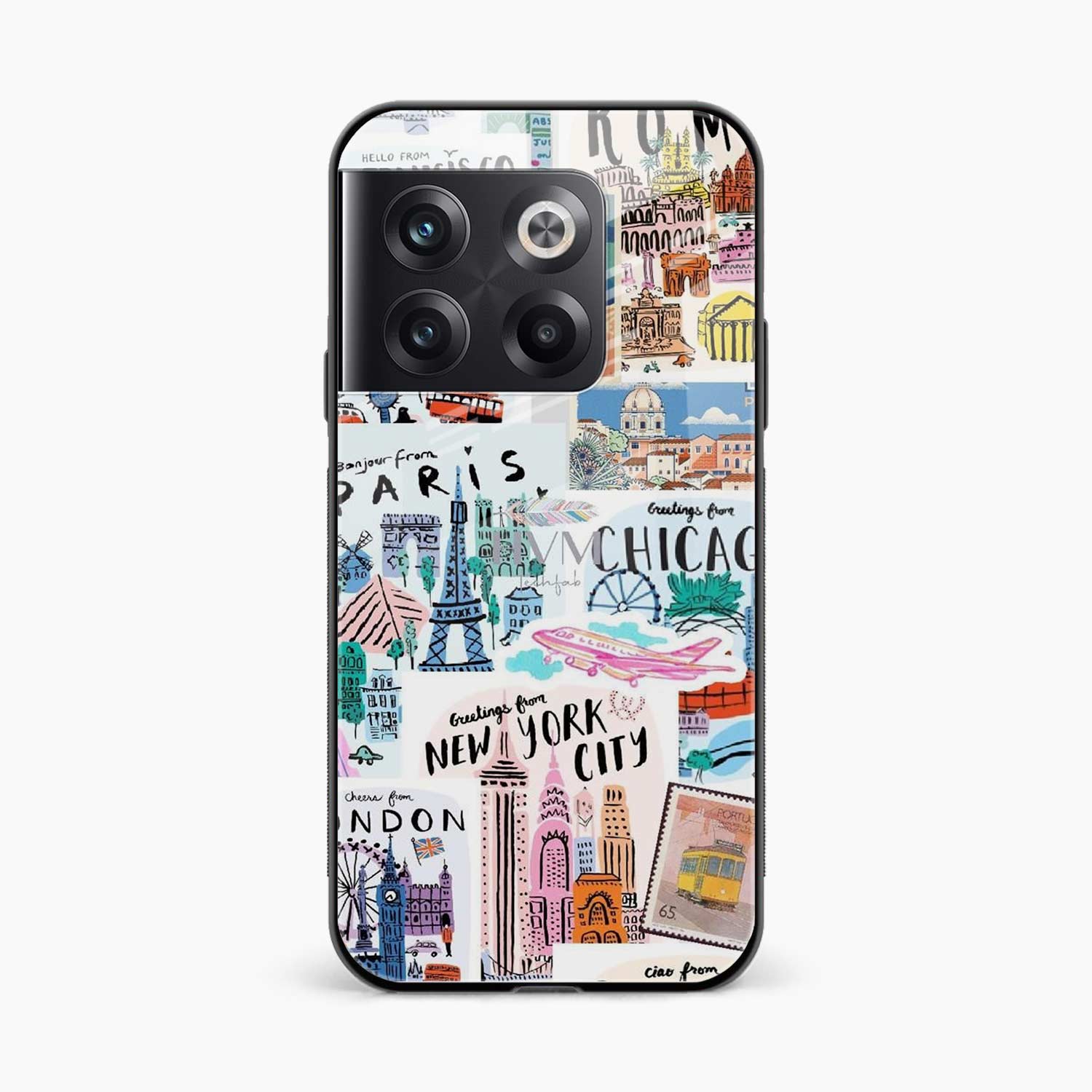 Traveler OnePlus 10T Back Cover