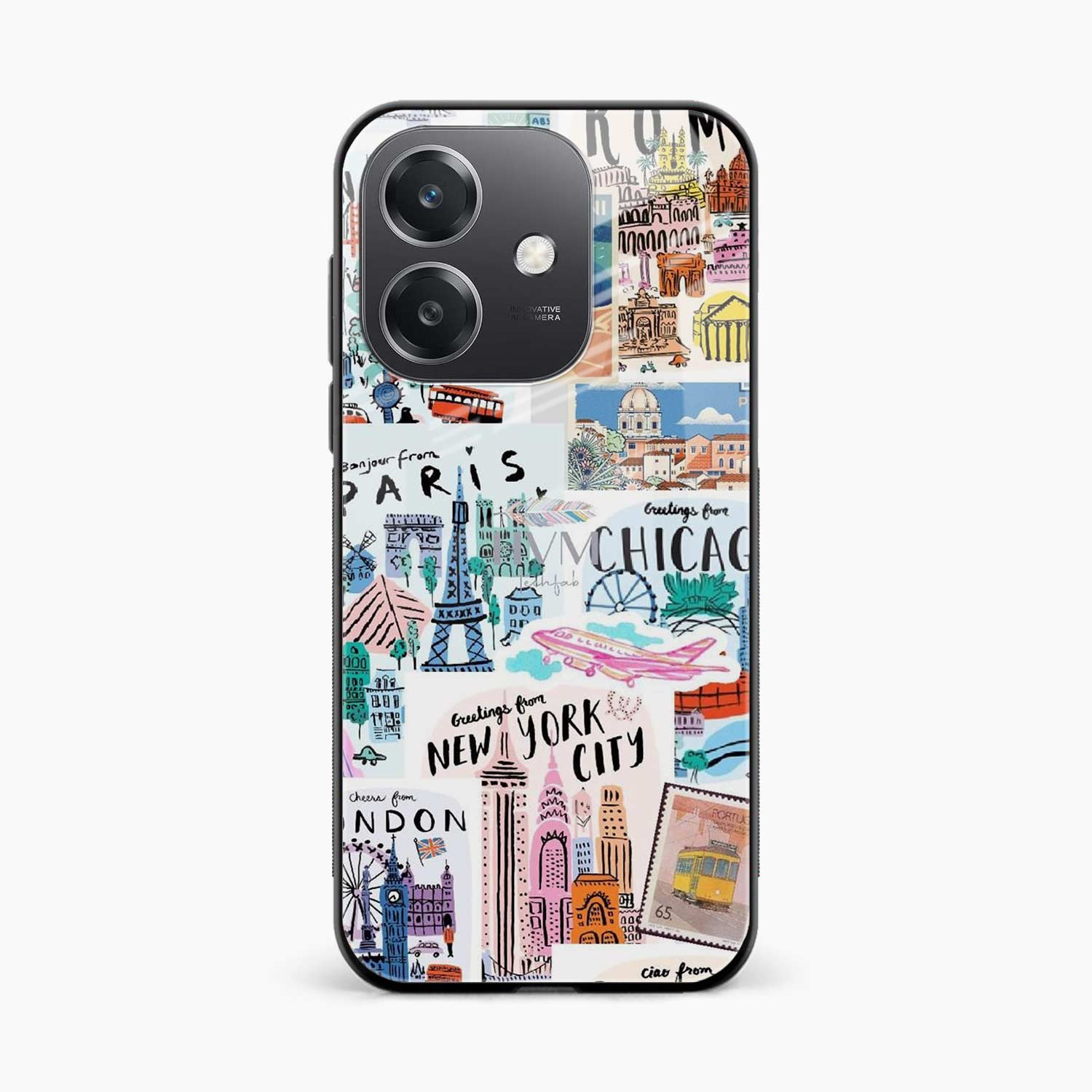 Traveler Oppo A3 5G Back Cover