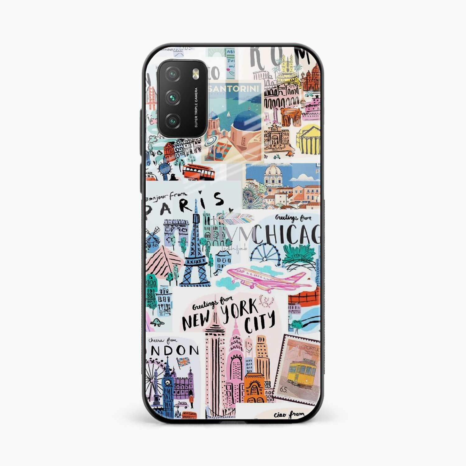 Traveler Poco M3 Back Cover