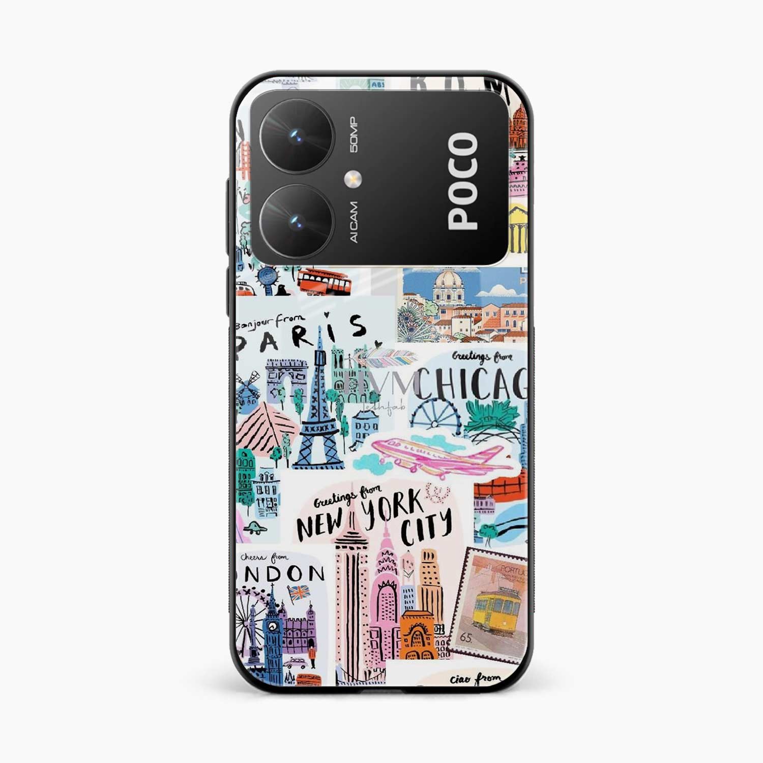 Traveler Poco M6 5G Back Cover