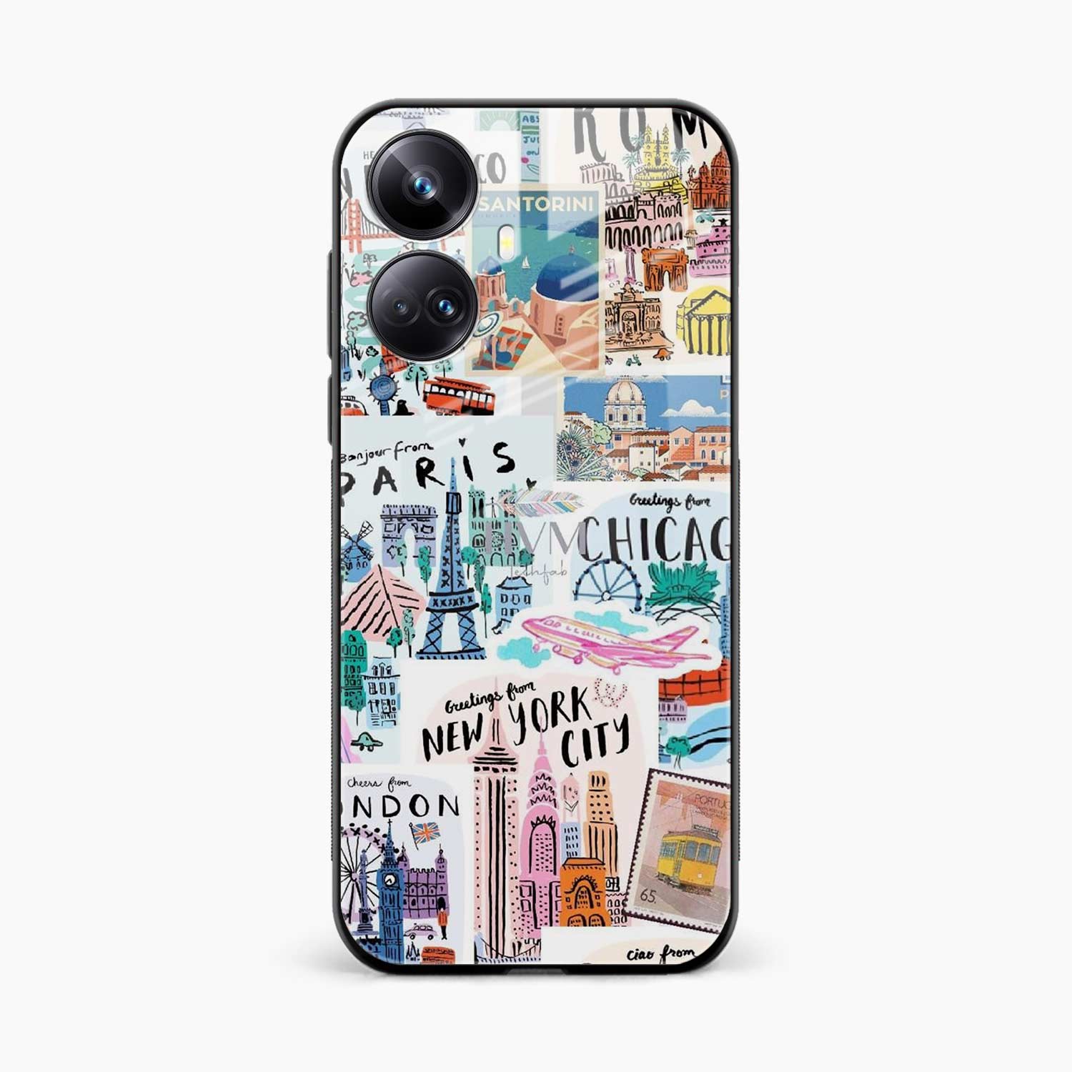 Traveler Realme 10 Pro Plus Back Cover