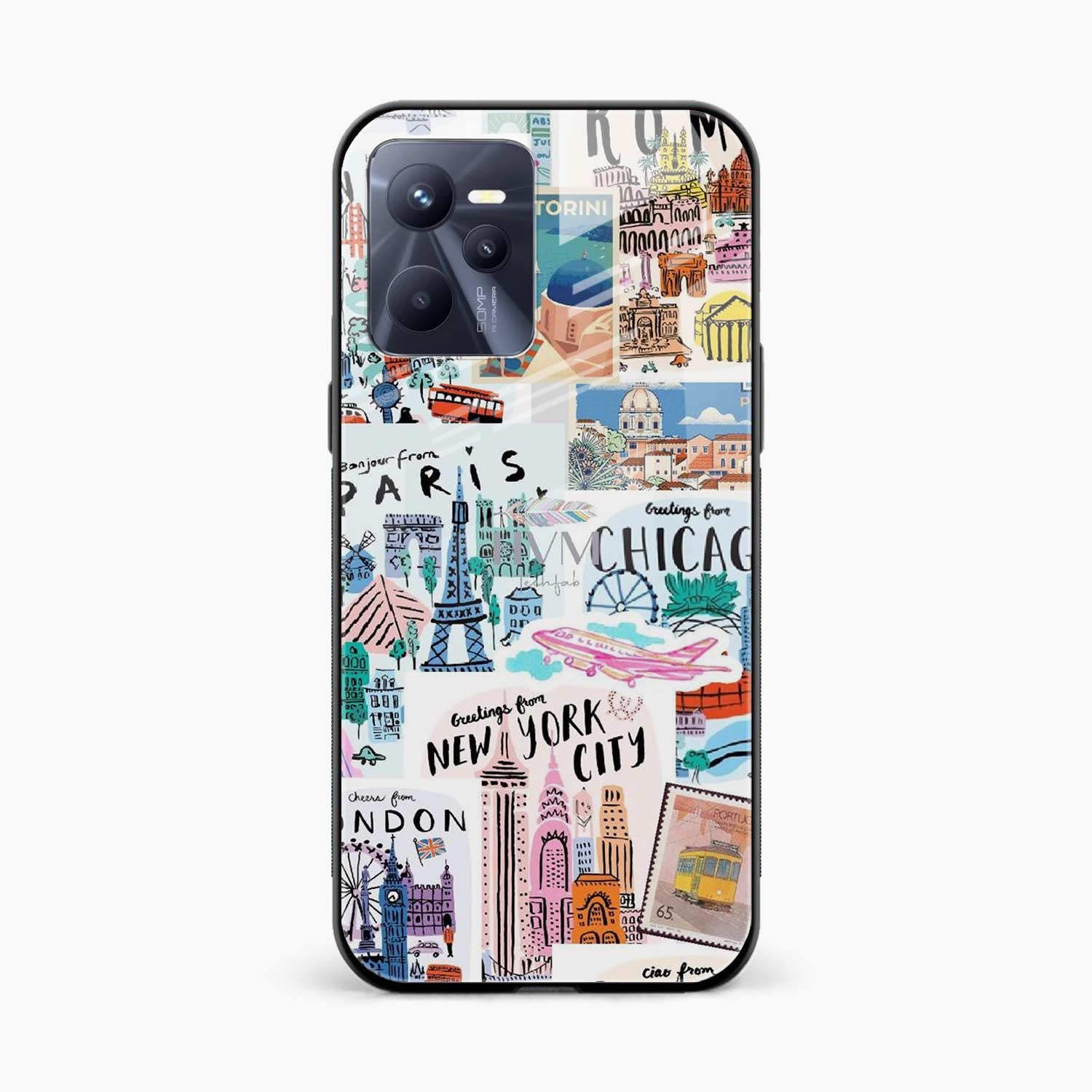 Traveler Realme C35 Back Cover