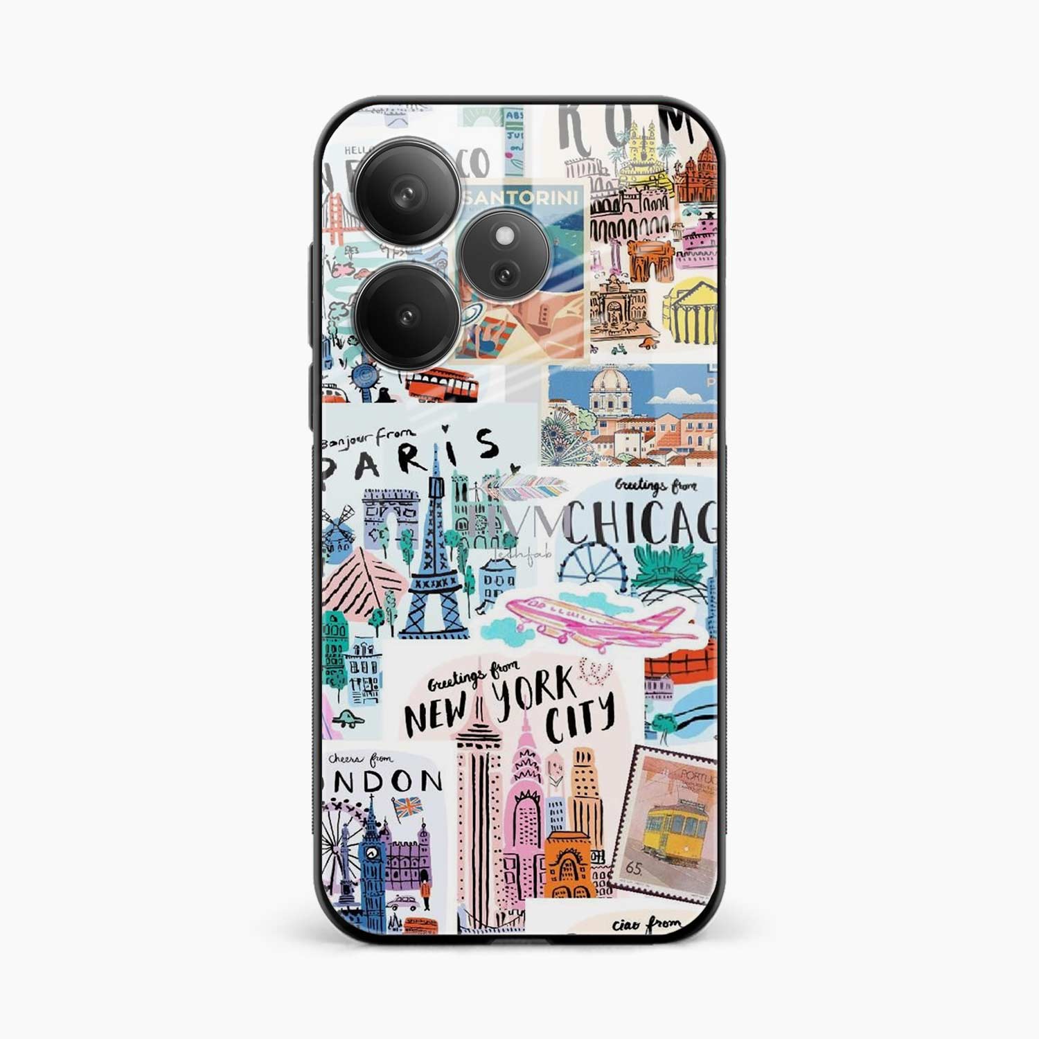 Traveler Realme Gt 6 5G Back Cover