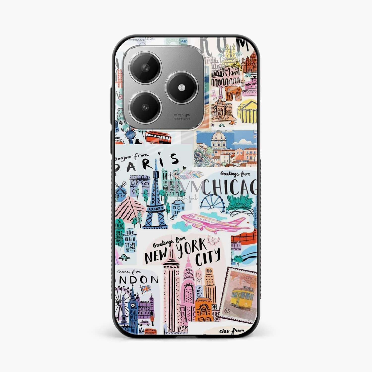 Traveler Realme Narzo N53 Back Cover