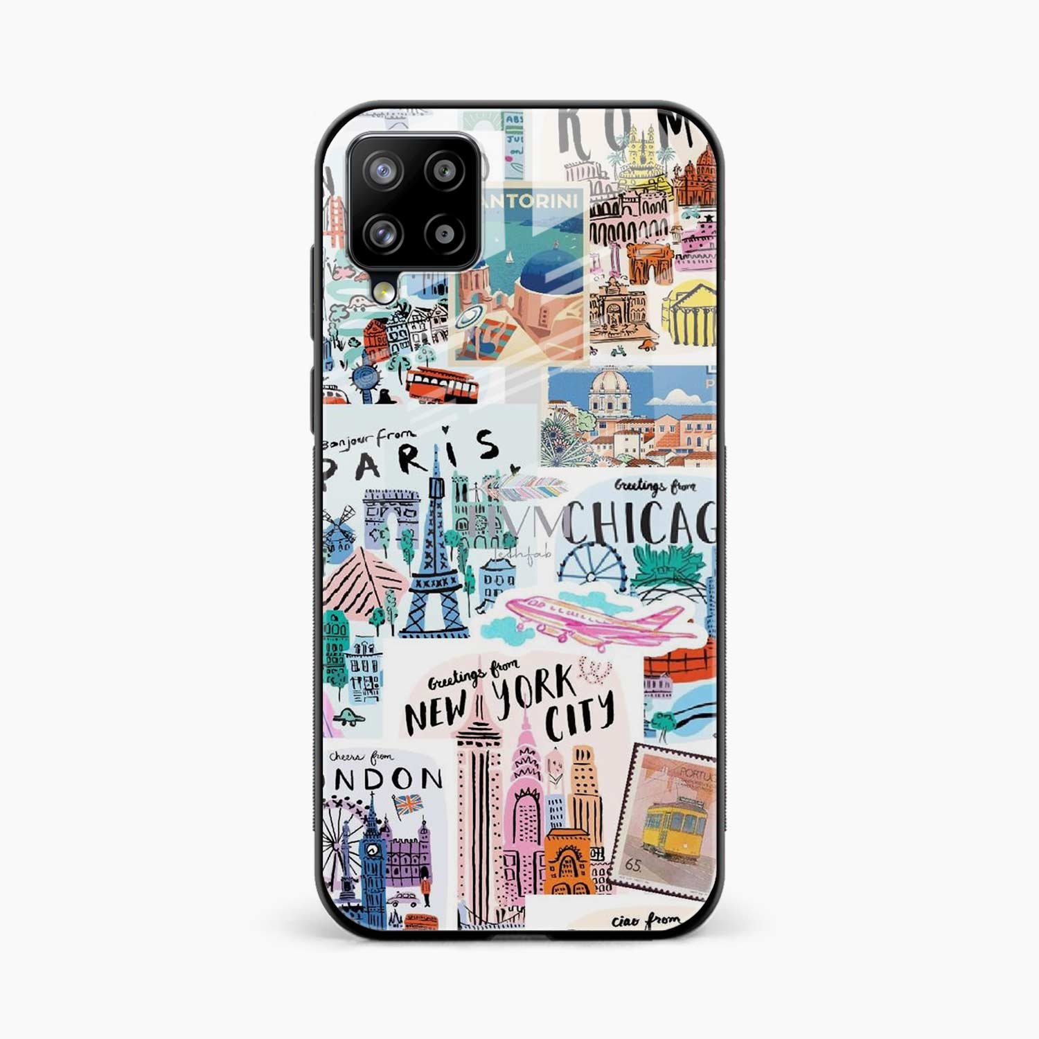 Traveler Samsung A22 4G Back Cover