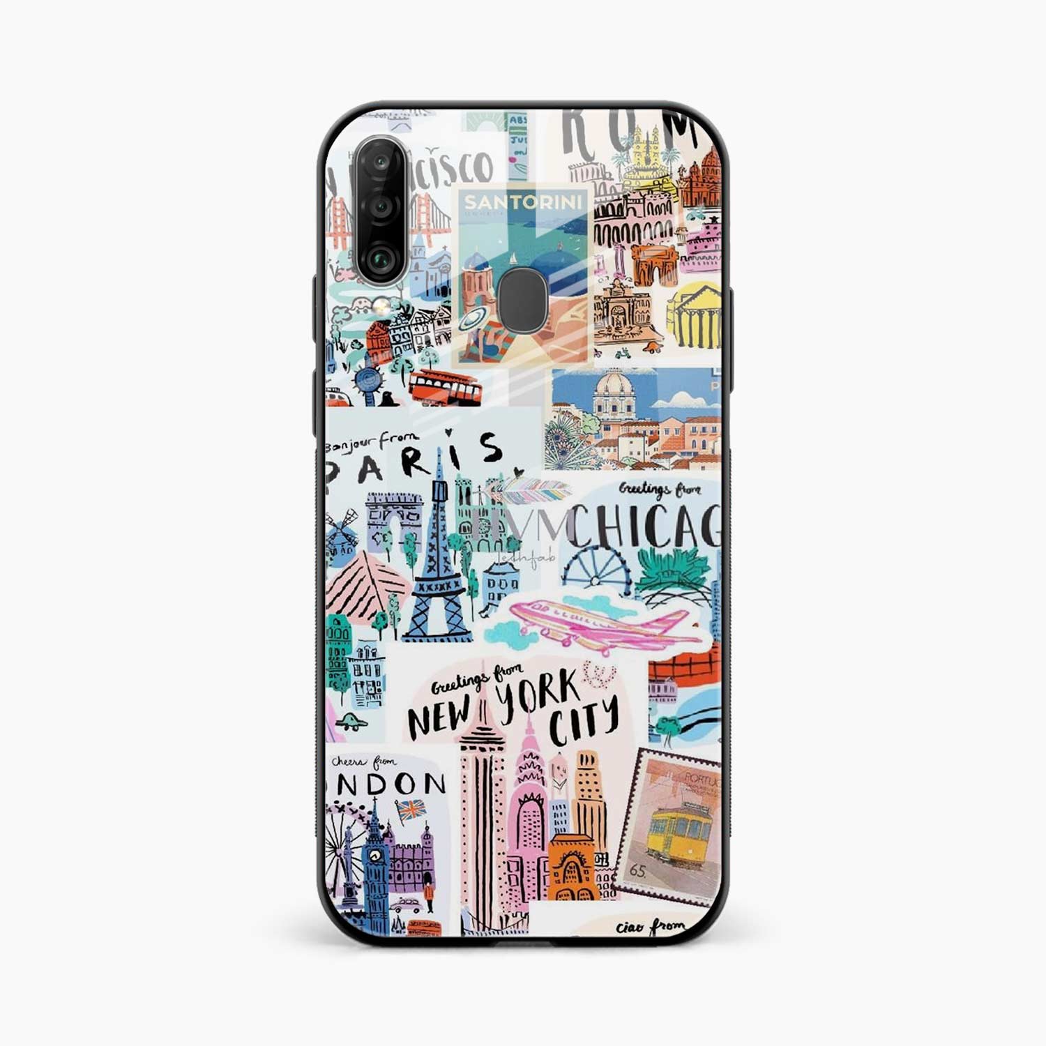 Traveler Samsung A30s Back Cover