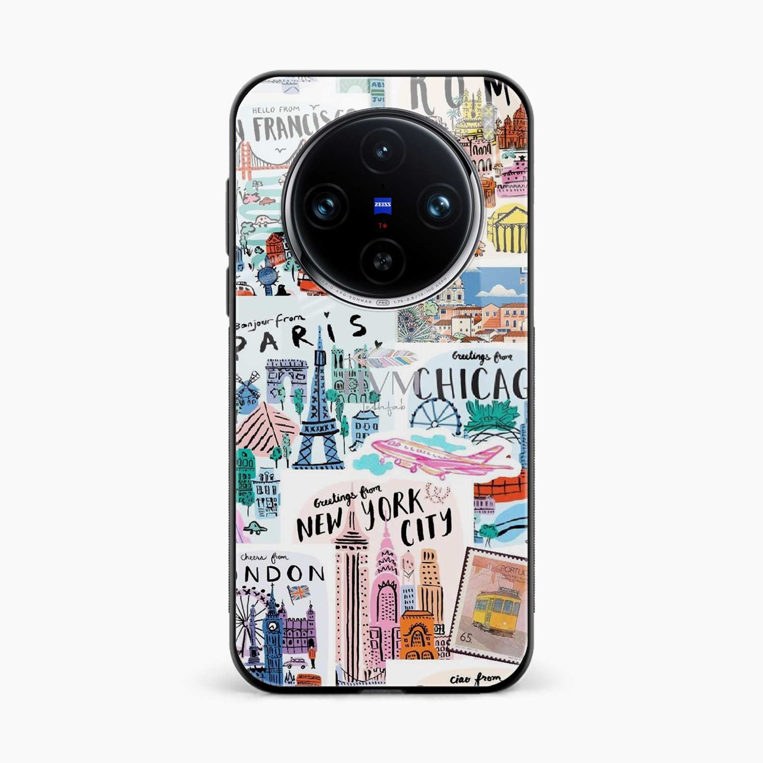Traveler Vivo X100 Back Cover