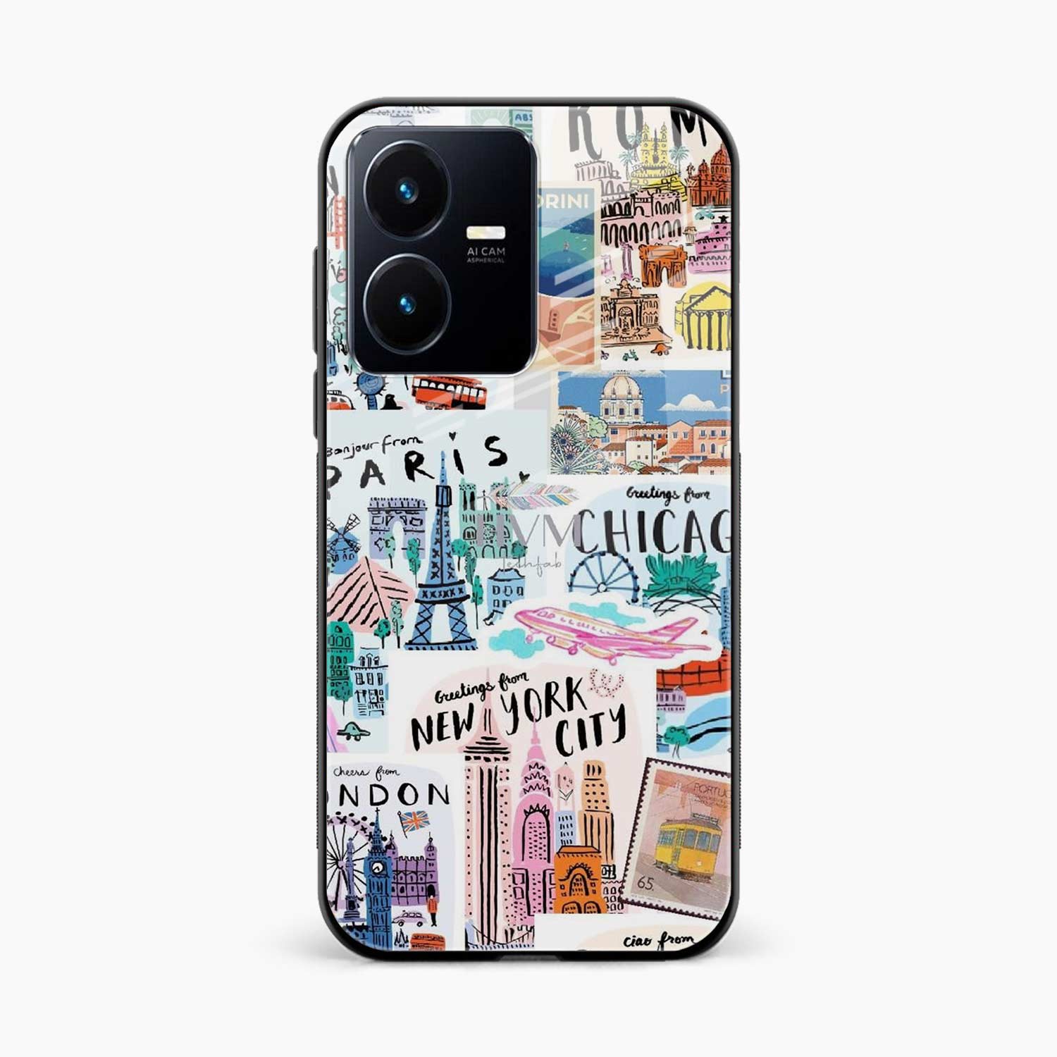 Traveler Vivo Y22 Back Cover