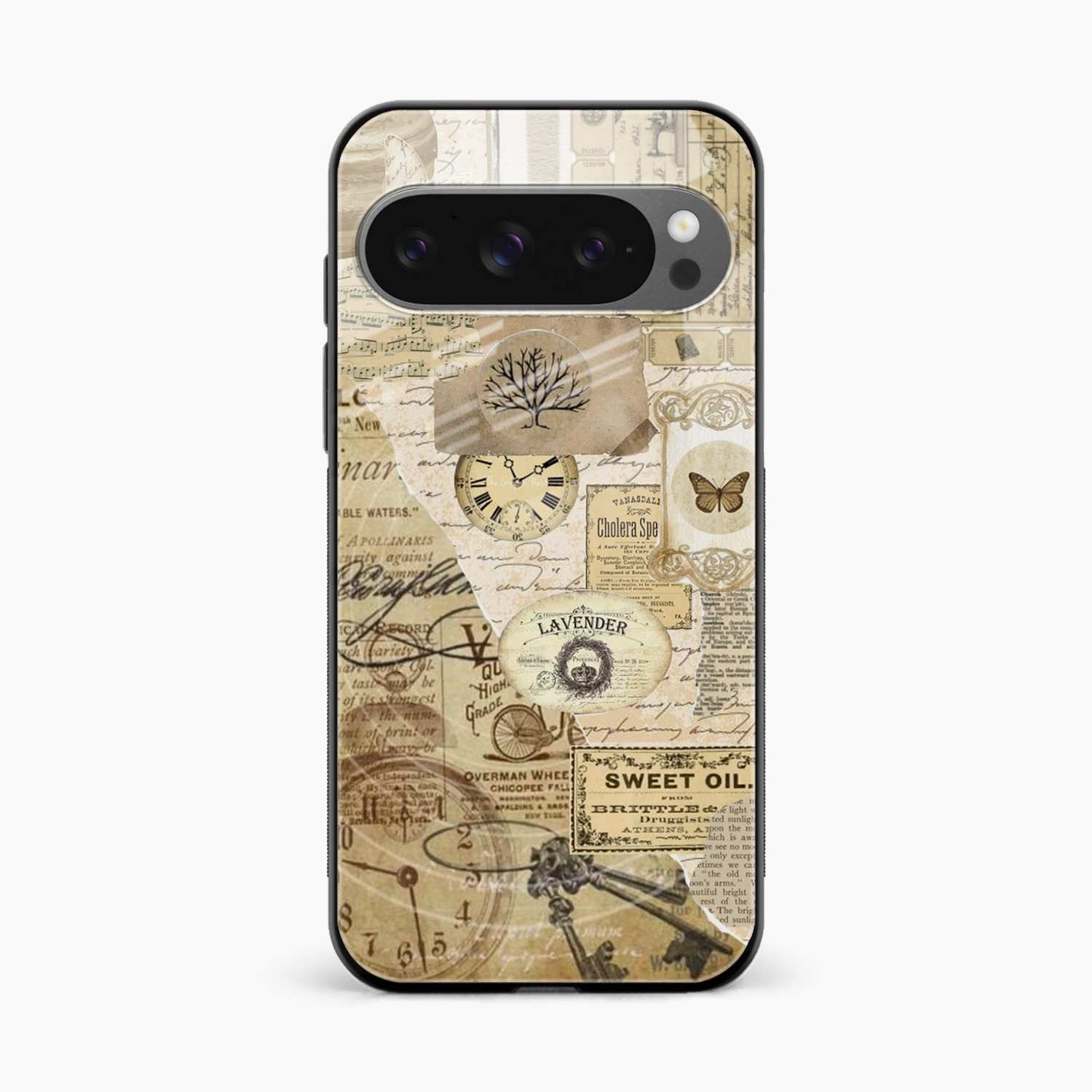 Vintage Google Pixel 9 Pro Xl Back Cover