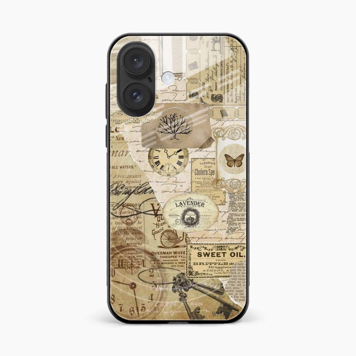Vintage iPhone 16 Back Cover