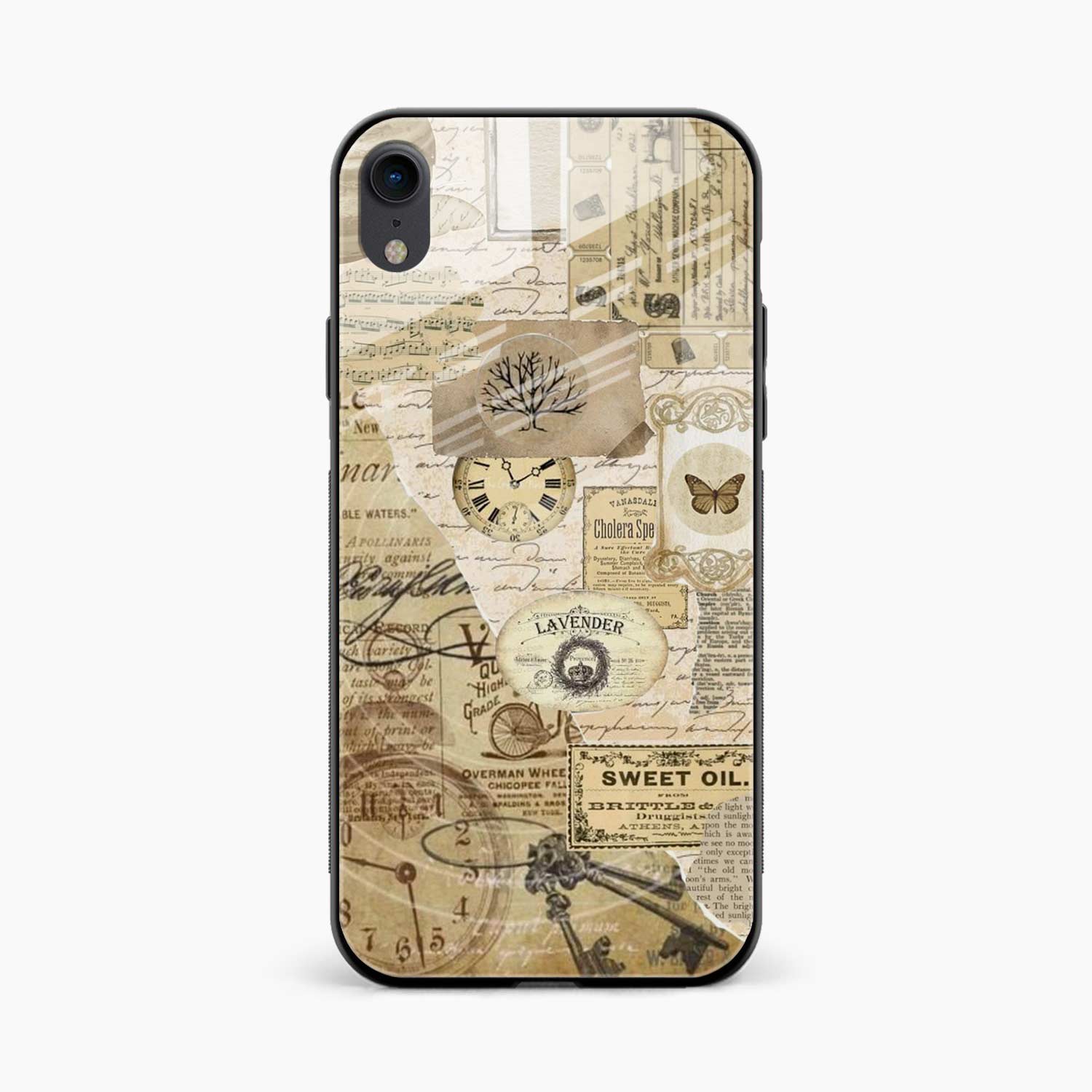 Vintage iPhone XR Back Cover