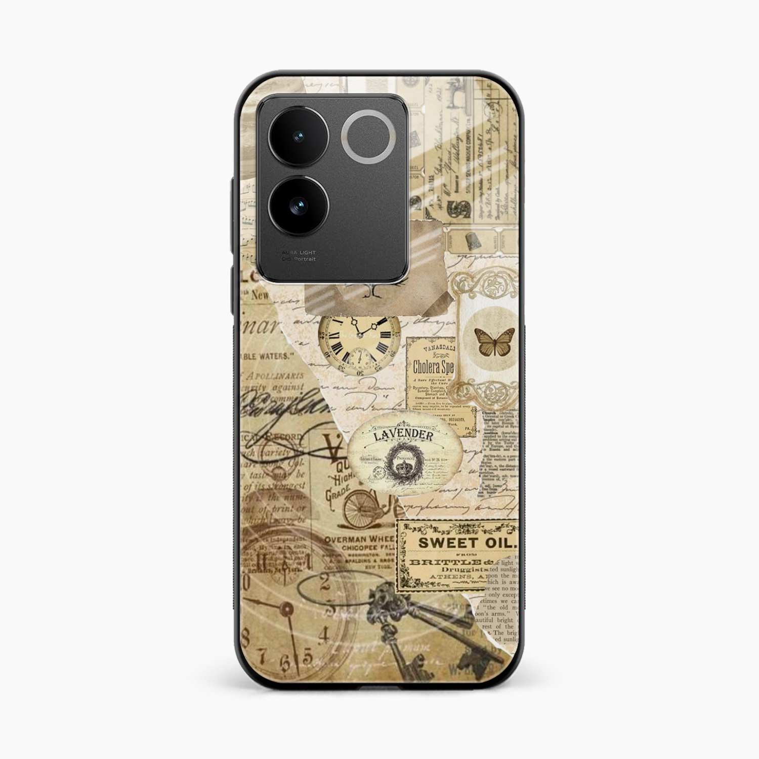Vintage Iqoo Z7 Pro 5G Back Cover