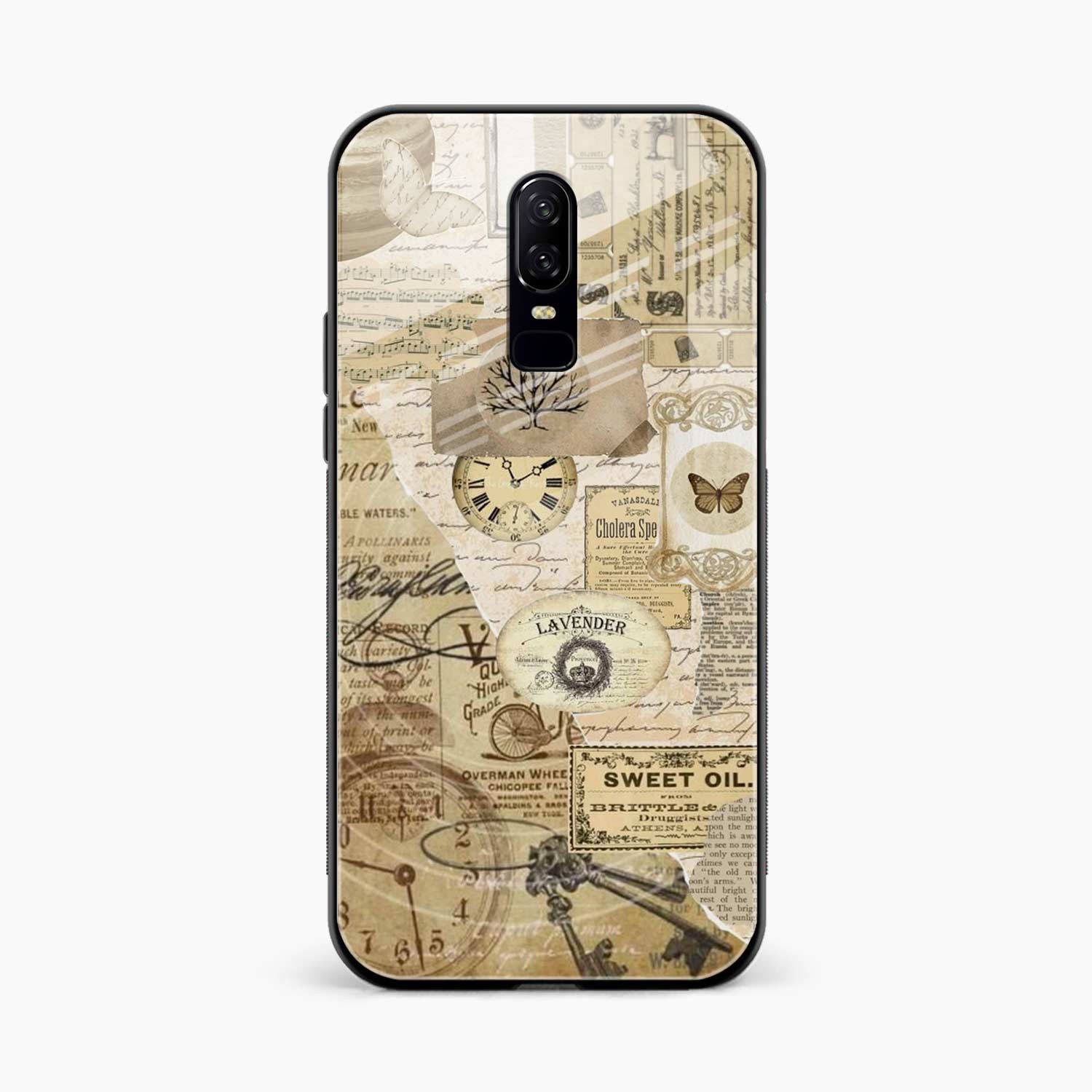 Vintage OnePlus 6 Back Cover