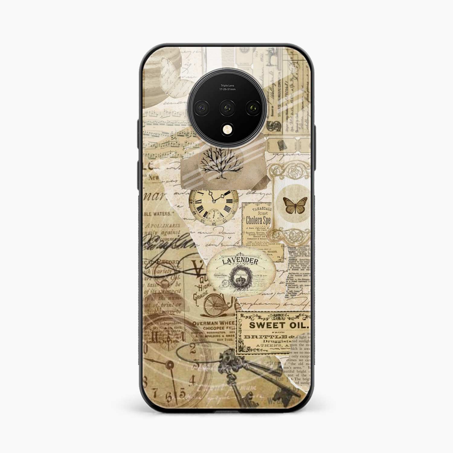 Vintage OnePlus 7T Back Cover