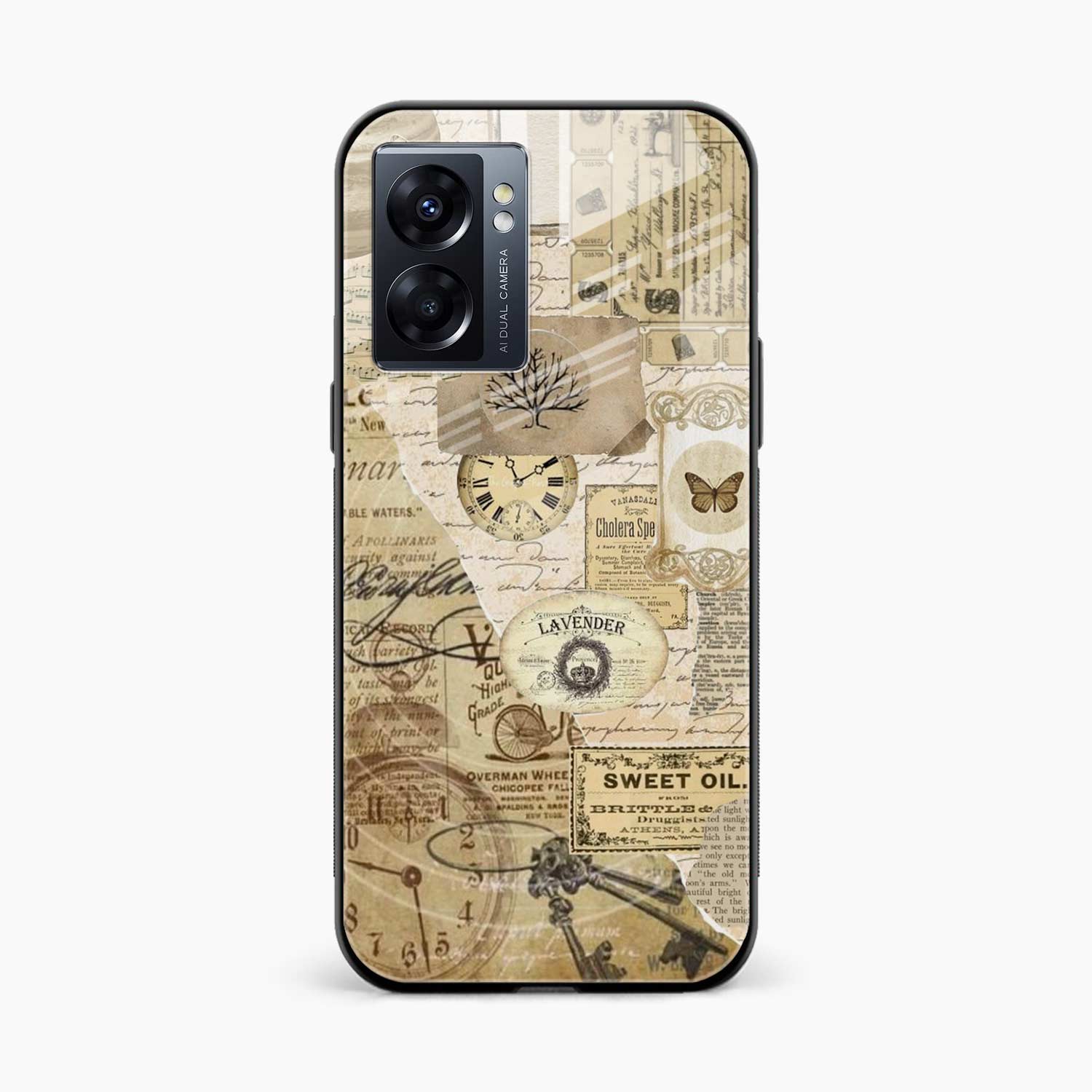 Vintage Oppo A57 Back Cover