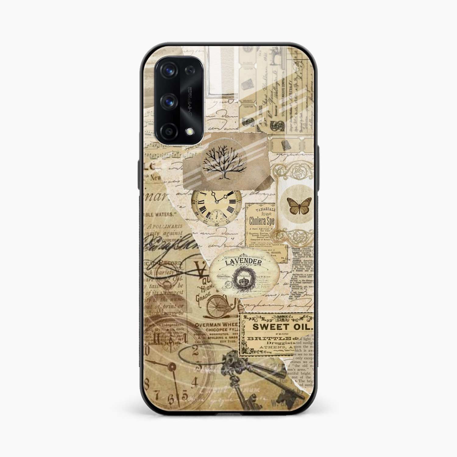 Vintage Oppo A74 5G Back Cover