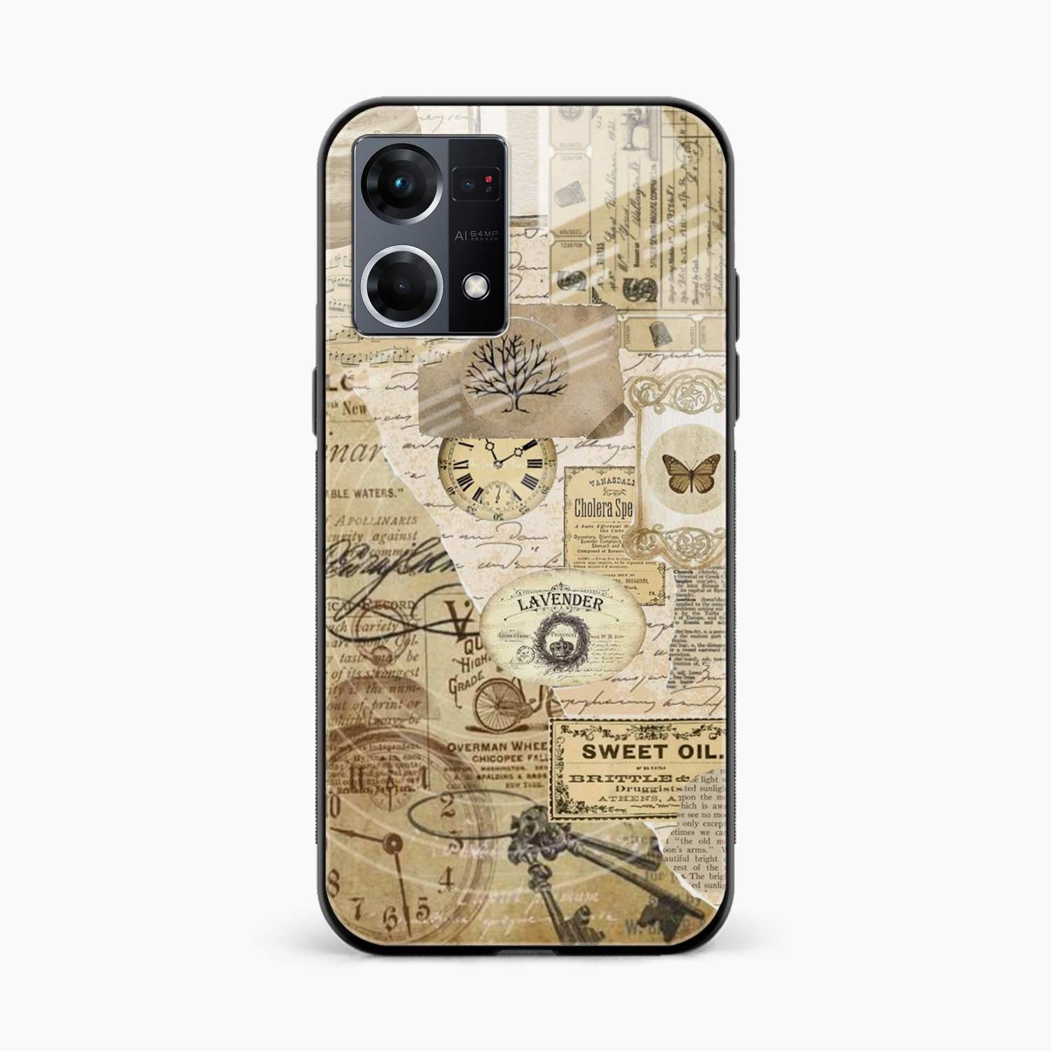 Vintage Oppo F21s Pro Back Cover