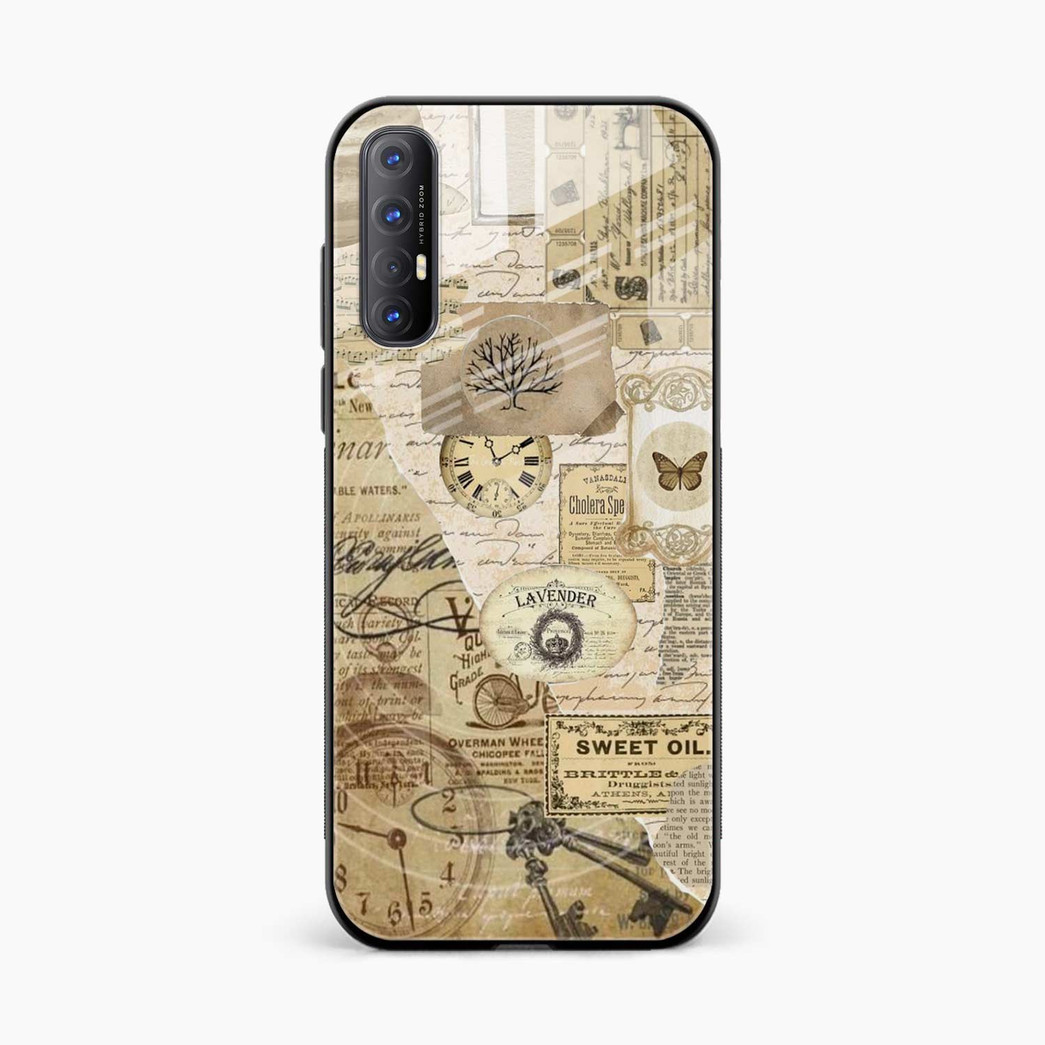 Vintage Oppo Reno 3 Pro 4G Back Cover