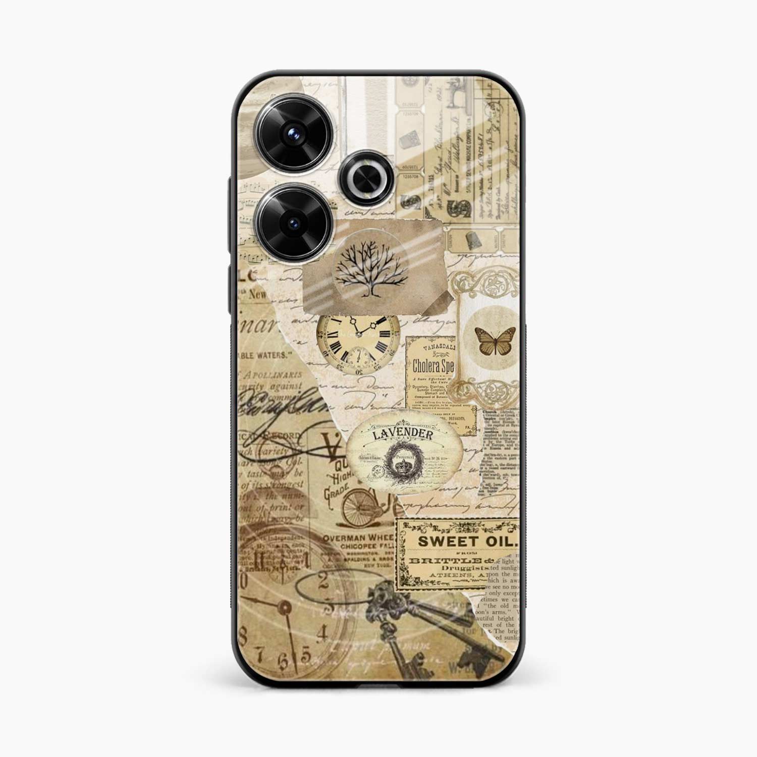 Vintage Poco M6 Plus 5G Back Cover