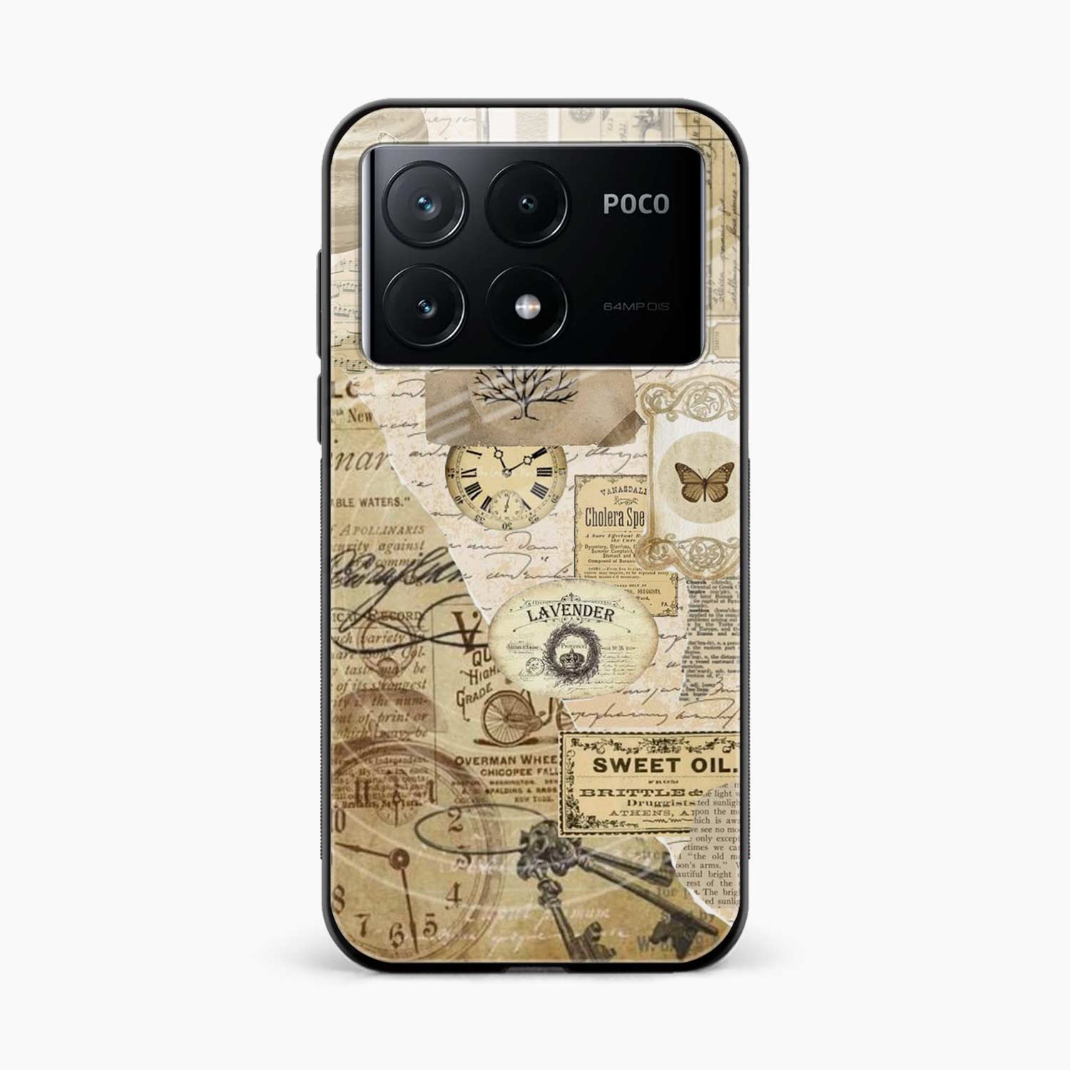 Vintage Poco X6 Pro 5G Back Cover