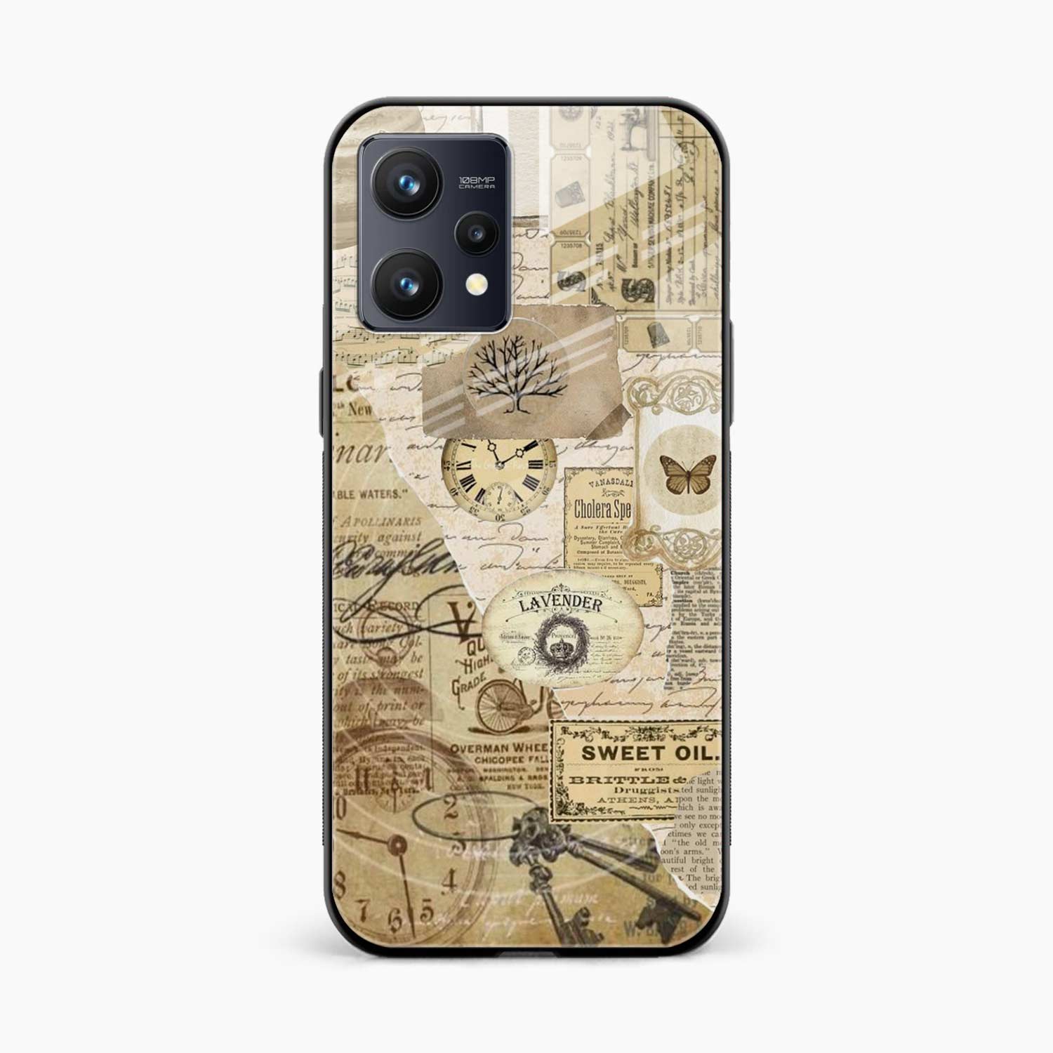 Vintage Realme 9 4G Back Cover