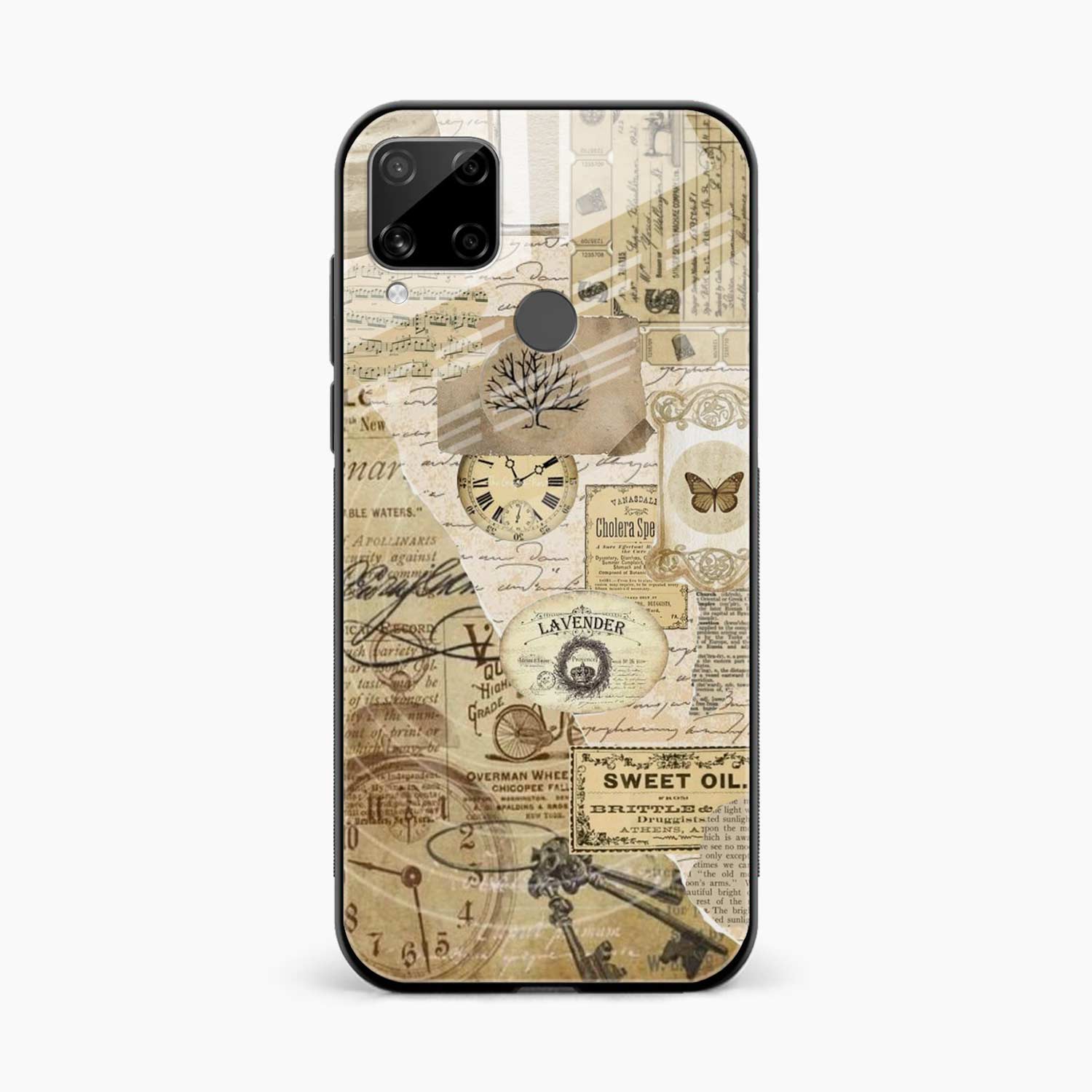 Vintage Realme C15 Back Cover