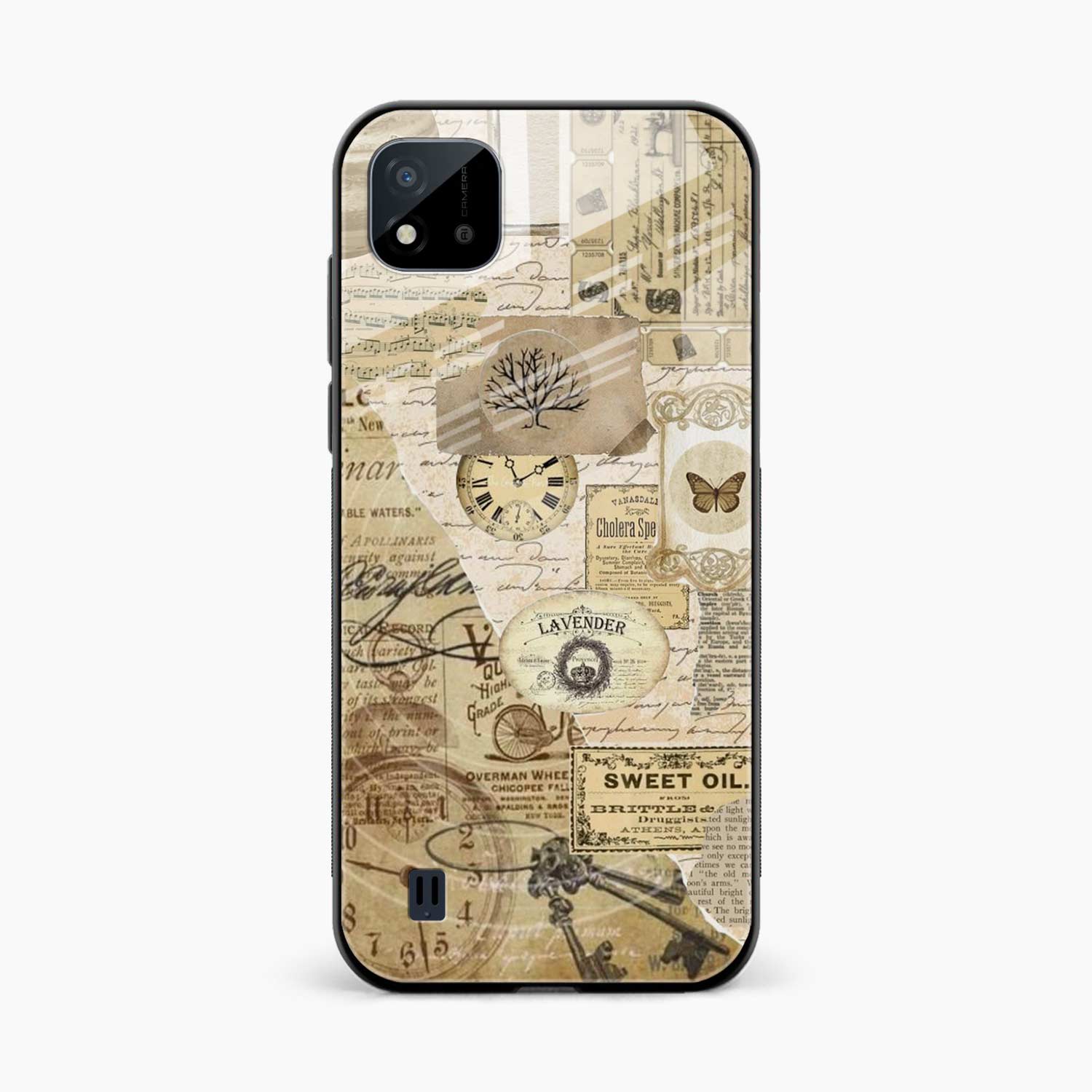 Vintage Realme C20a Back Cover