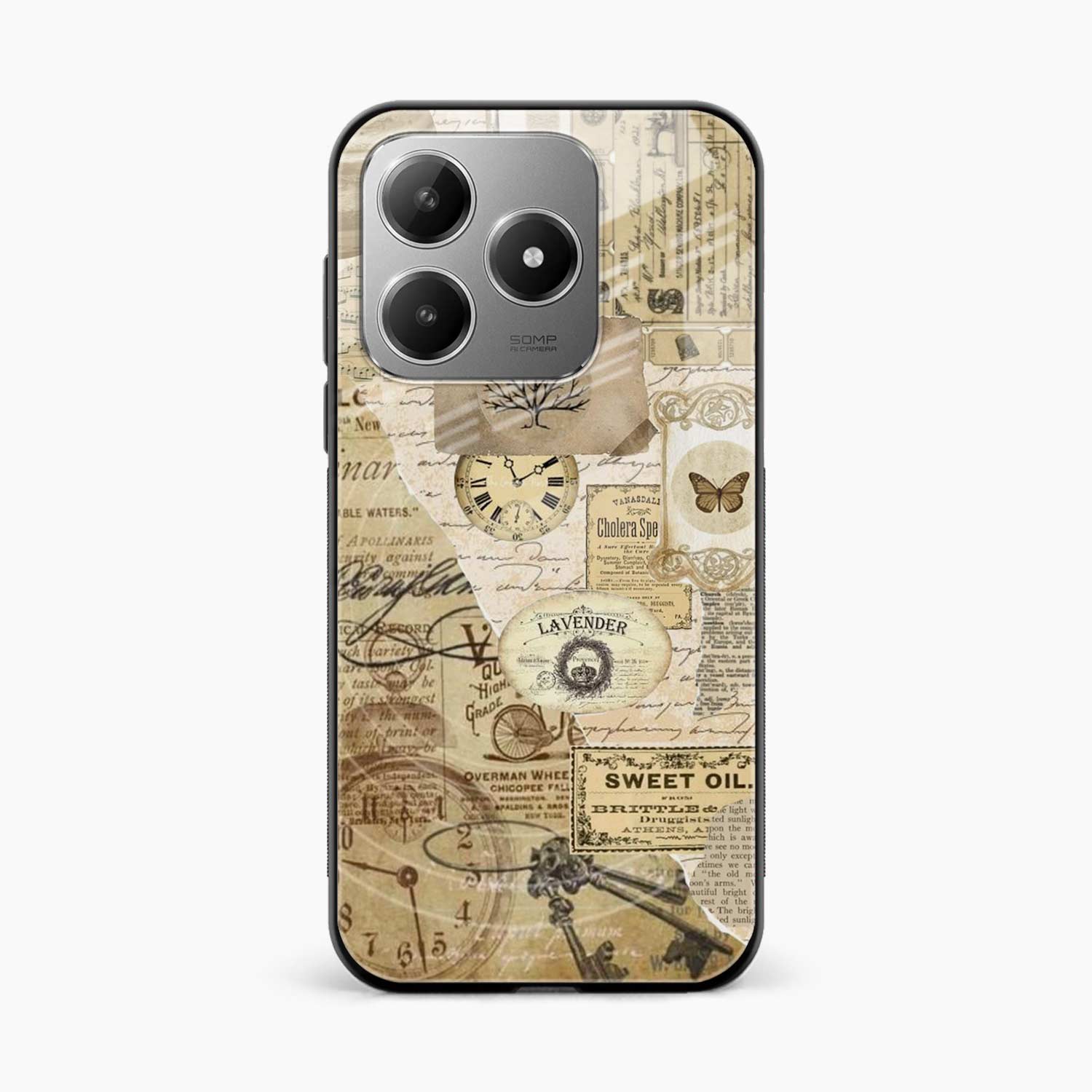 Vintage Realme C63 4G Back Cover