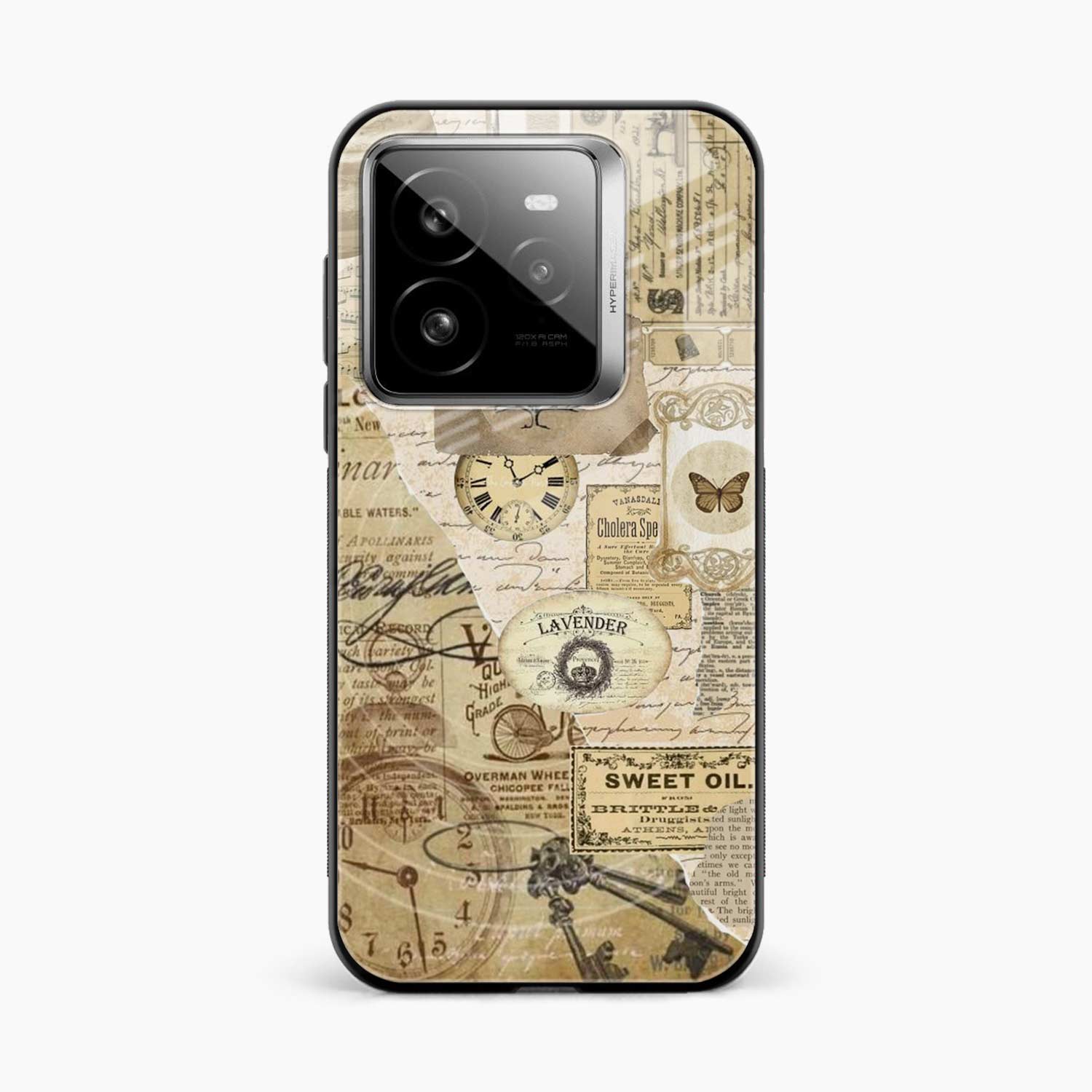 Vintage Realme Gt 7 Pro Back Cover