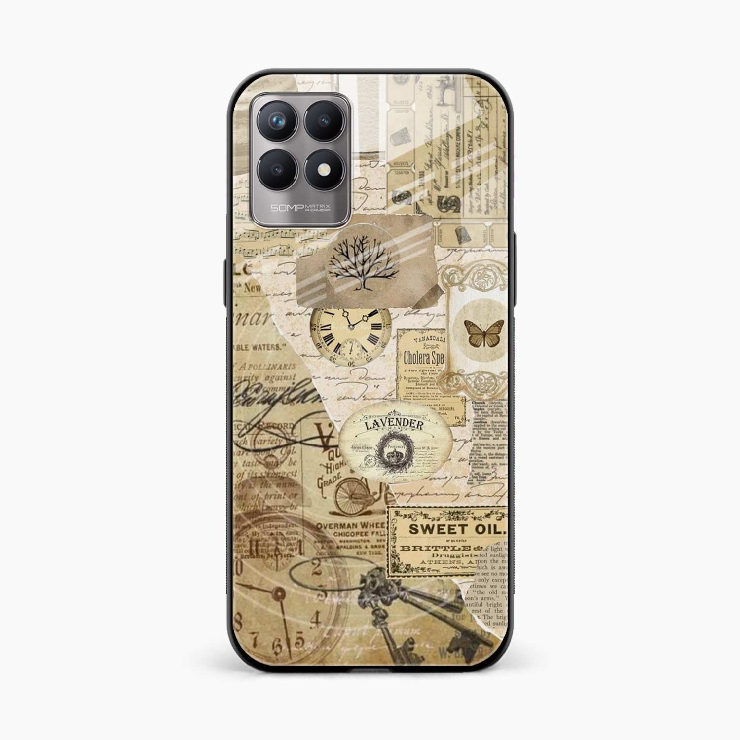 Vintage Realme Narzo 50 Back Cover