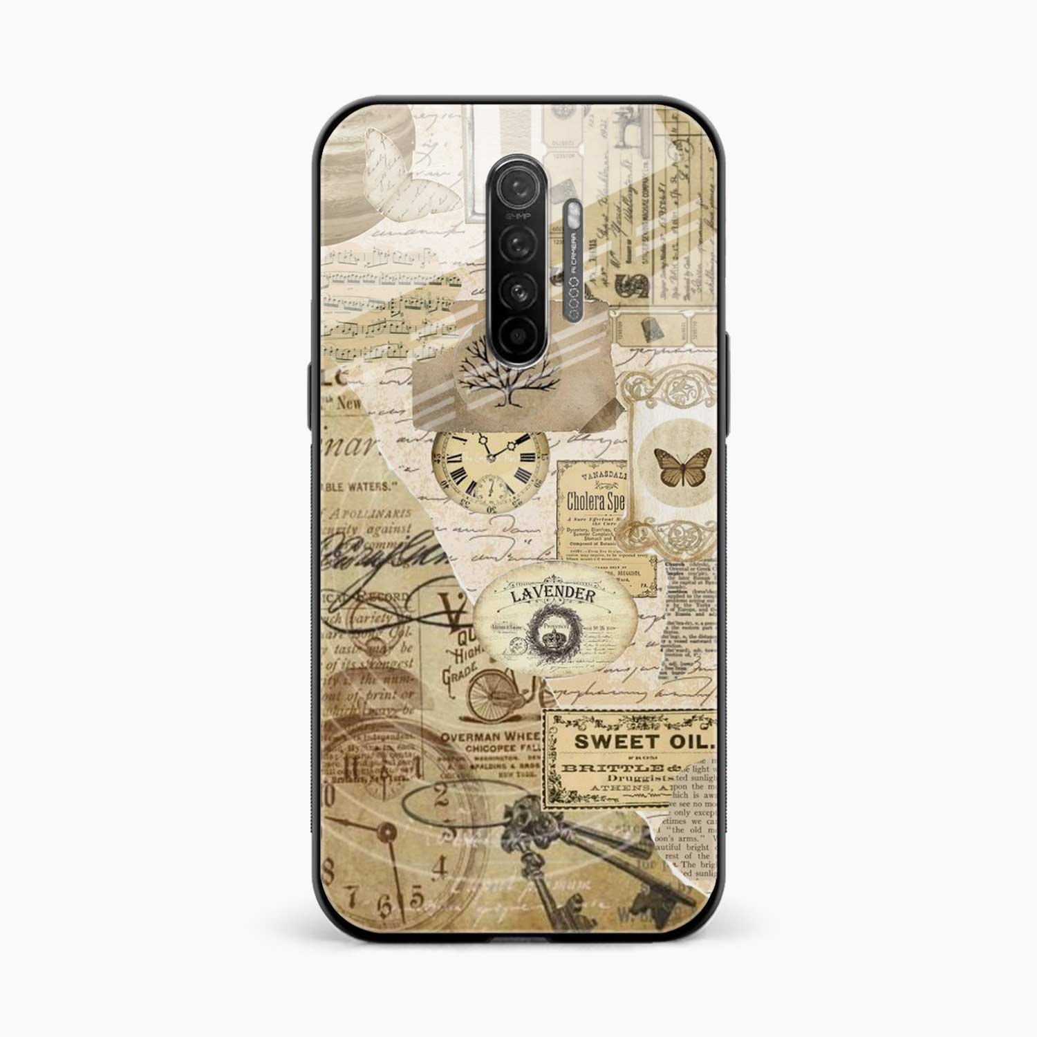 Vintage Realme X2 Pro Back Cover