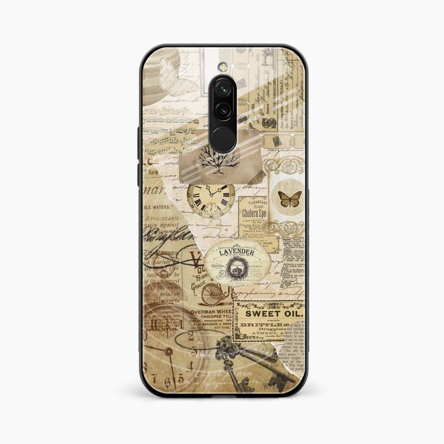 Vintage Redmi 8 Back Cover