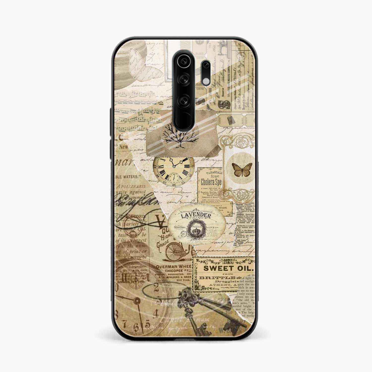 Vintage Redmi 9 Prime Back Cover