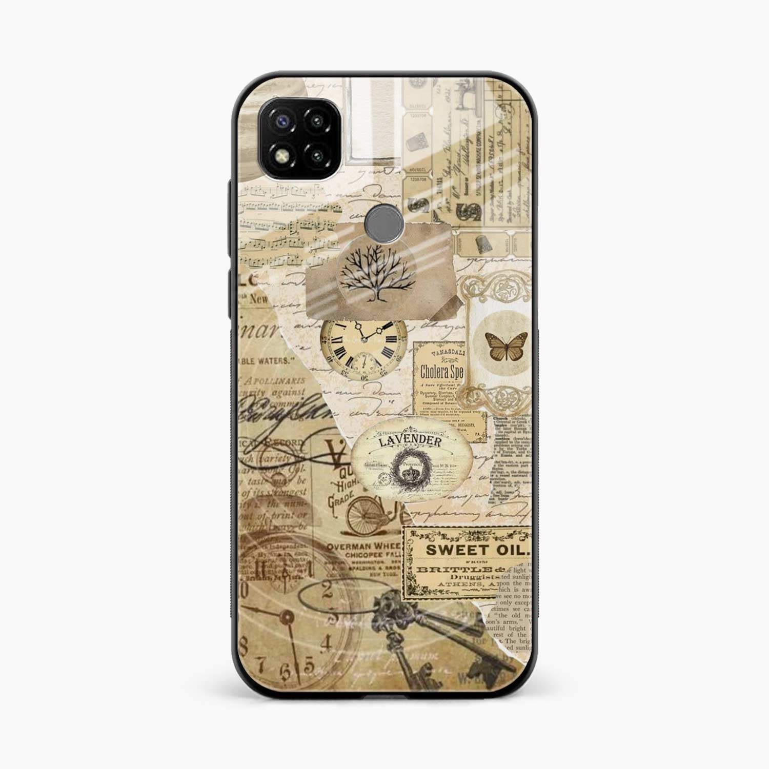 Vintage Redmi 9 Back Cover