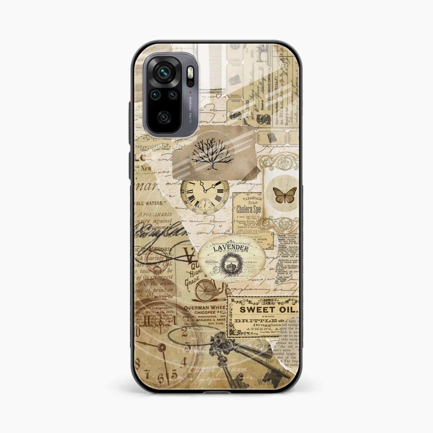 Vintage Redmi Note 10 Back Cover