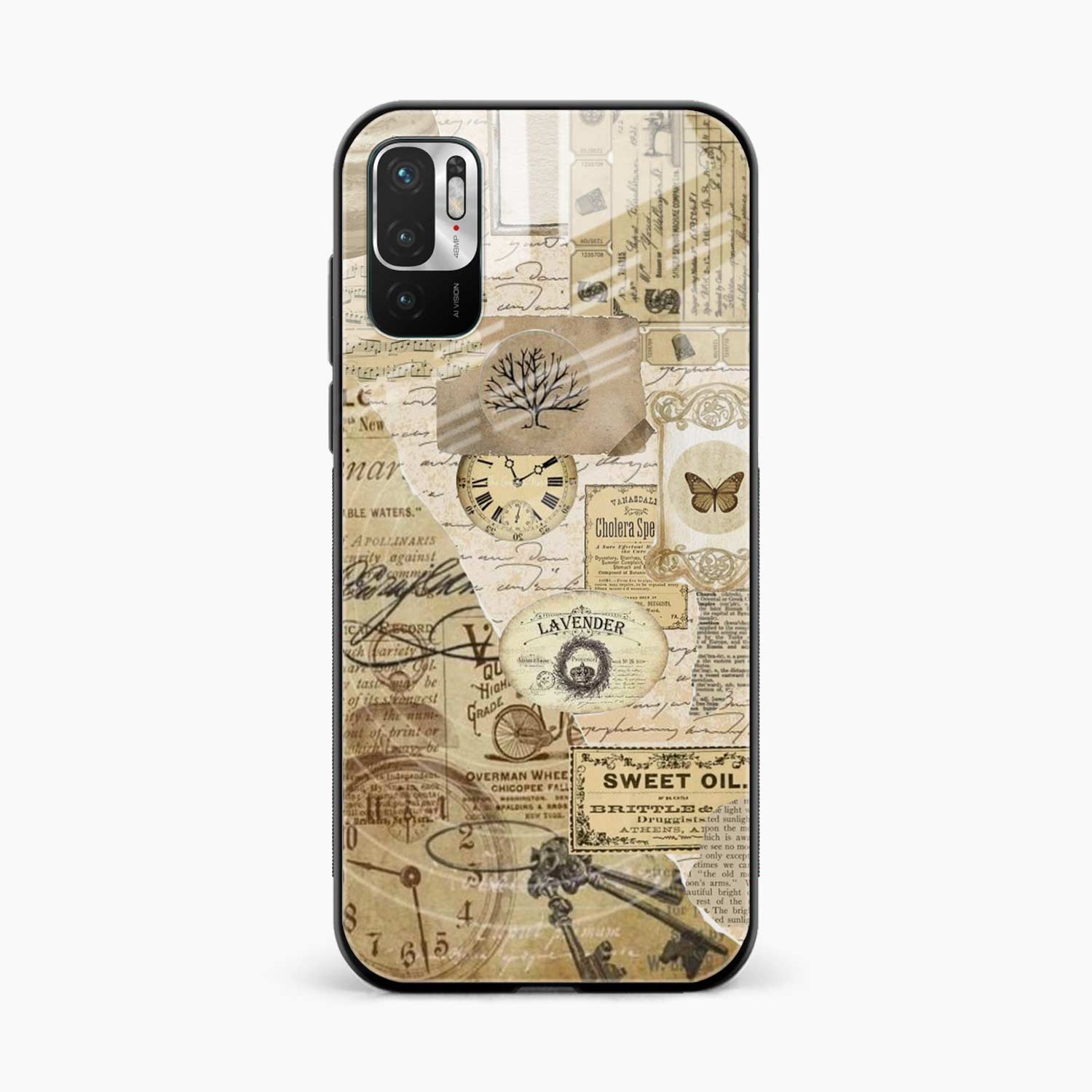 Vintage Redmi Note 10T Back Cover