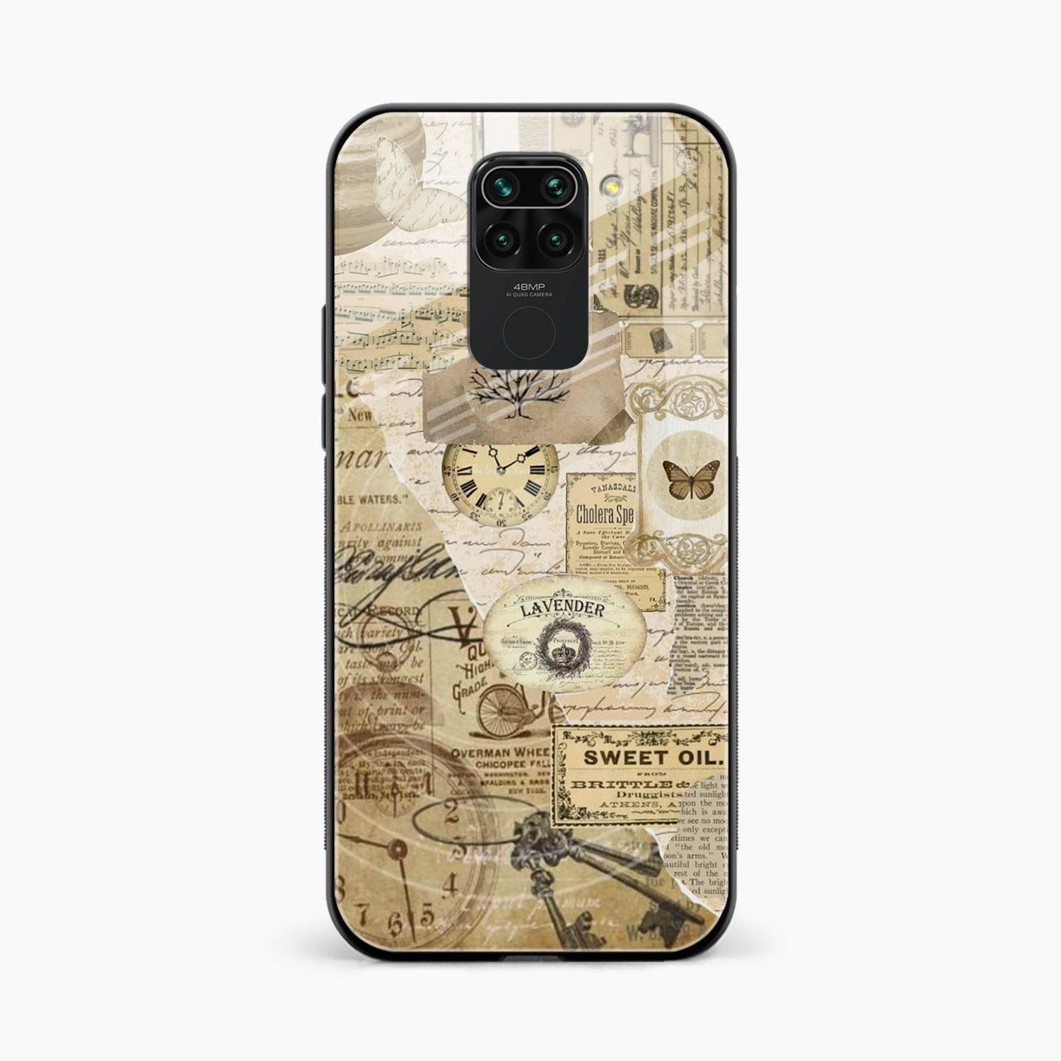 Vintage Redmi Note 9 Back Cover
